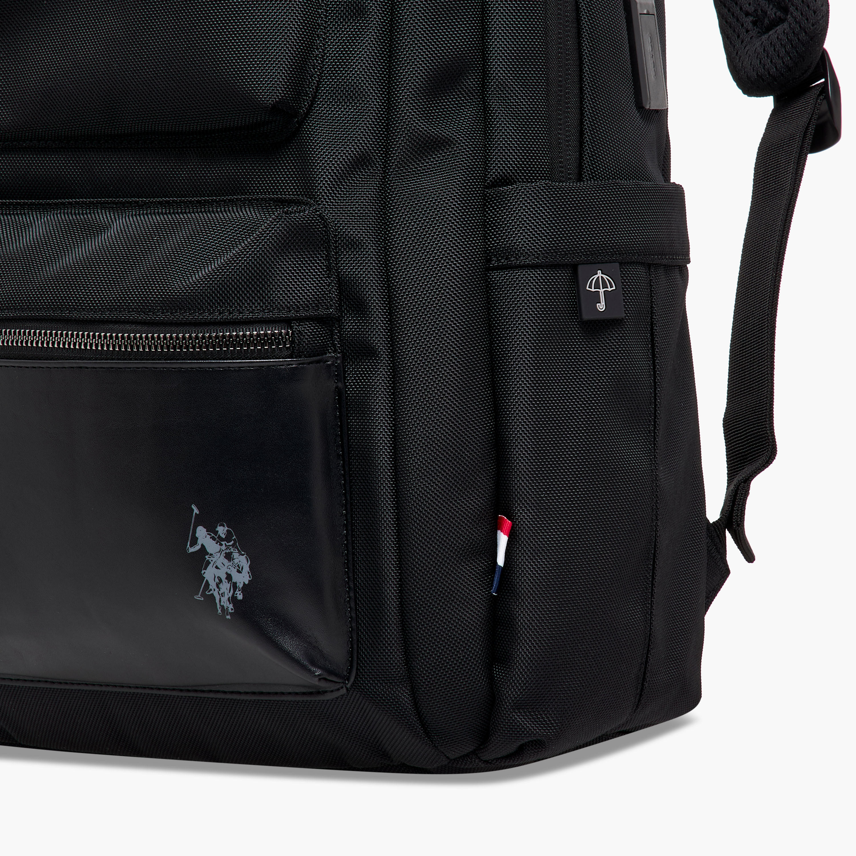 US POLO ASSN. Textured Backpack with Adjustable Straps and Zip Closure - 71x47x41 cms-school-bagsandbackpacks-backpacks-image-6