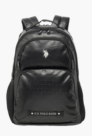 شنطة ظهر منقوشة بأحزمة مبطنة من يو إس بولو أسن - 71x47x41 سم-women-bagsandwallets-backpacks-image-1
