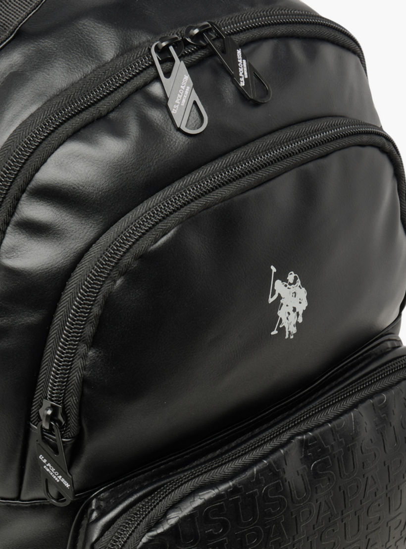 شنطة ظهر منقوشة بأحزمة مبطنة من يو إس بولو أسن - 71x47x41 سم-women-bagsandwallets-backpacks-image-5