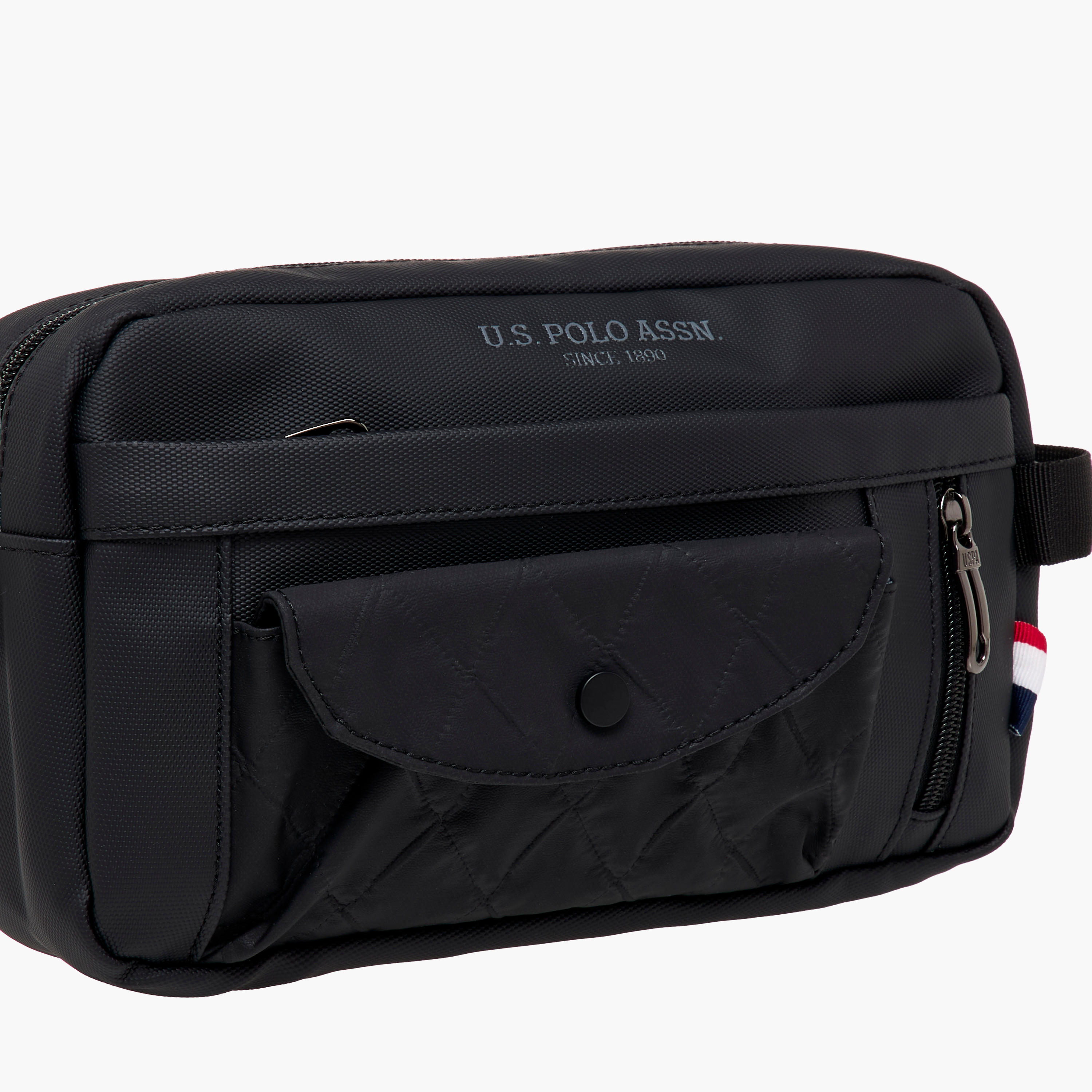 US POLO ASSN. Solid Pouch with Zip Closure-women-bagsandwallets-wallets-image-3