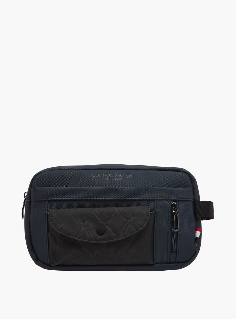 US POLO ASSN. Solid Pouch with Zip Closure-women-bagsandwallets-wallets-image-1