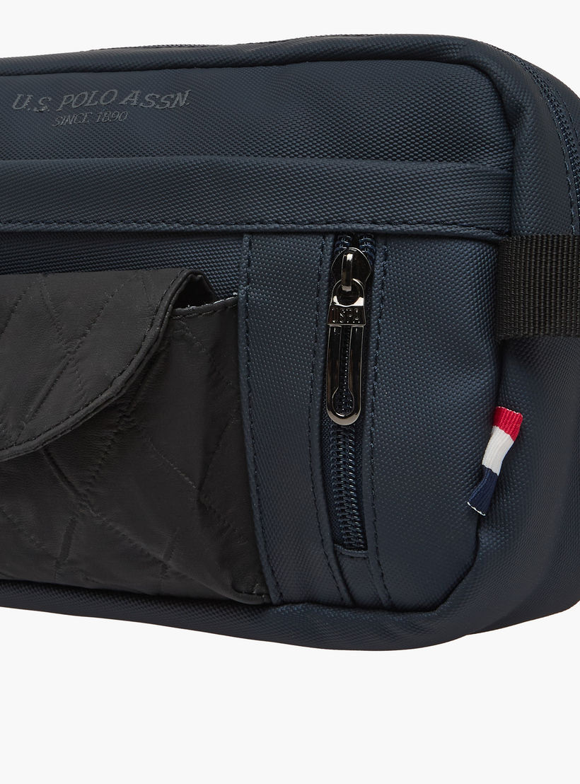 US POLO ASSN. Solid Pouch with Zip Closure-women-bagsandwallets-wallets-image-3