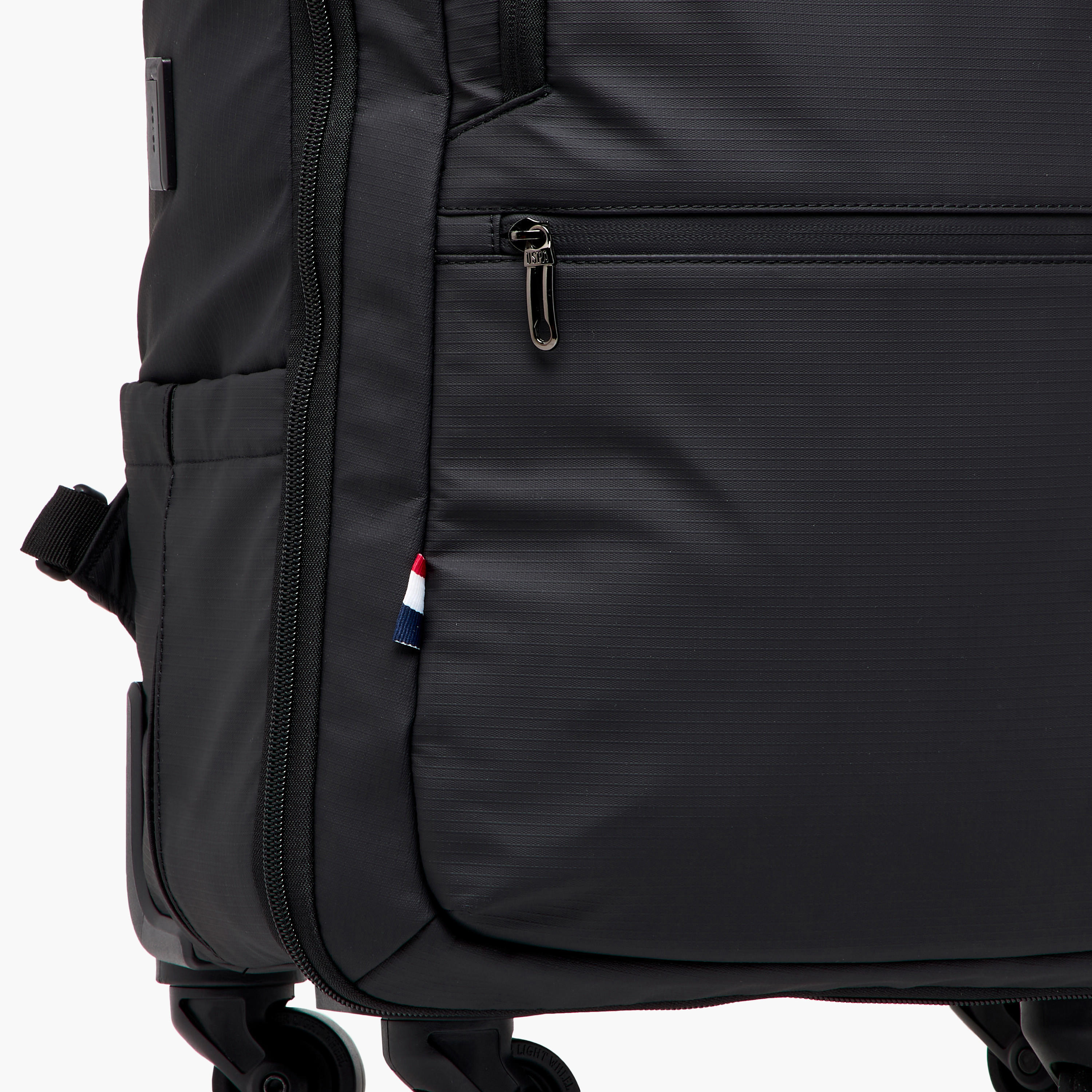 US POLO ASSN. Logo Detail 19-inch Trolley Backpack with Retractable Handle - 60x35x32 cms-school-bagsandbackpacks-trolleybags-image-8
