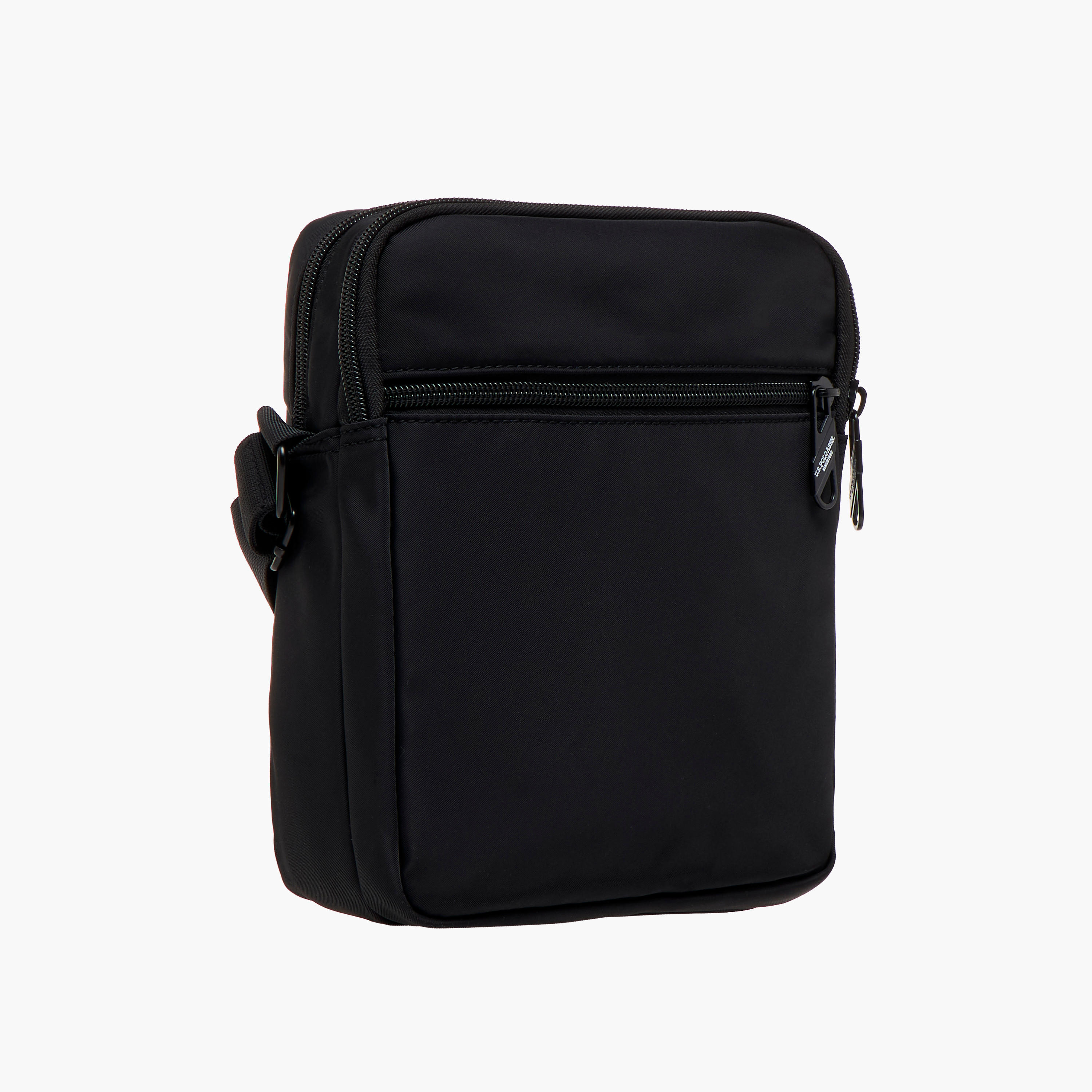US POLO ASSN. Solid Crossbody Bag with Adjustable Strap and Zip Closure-women-bagsandwallets-handbags-image-3