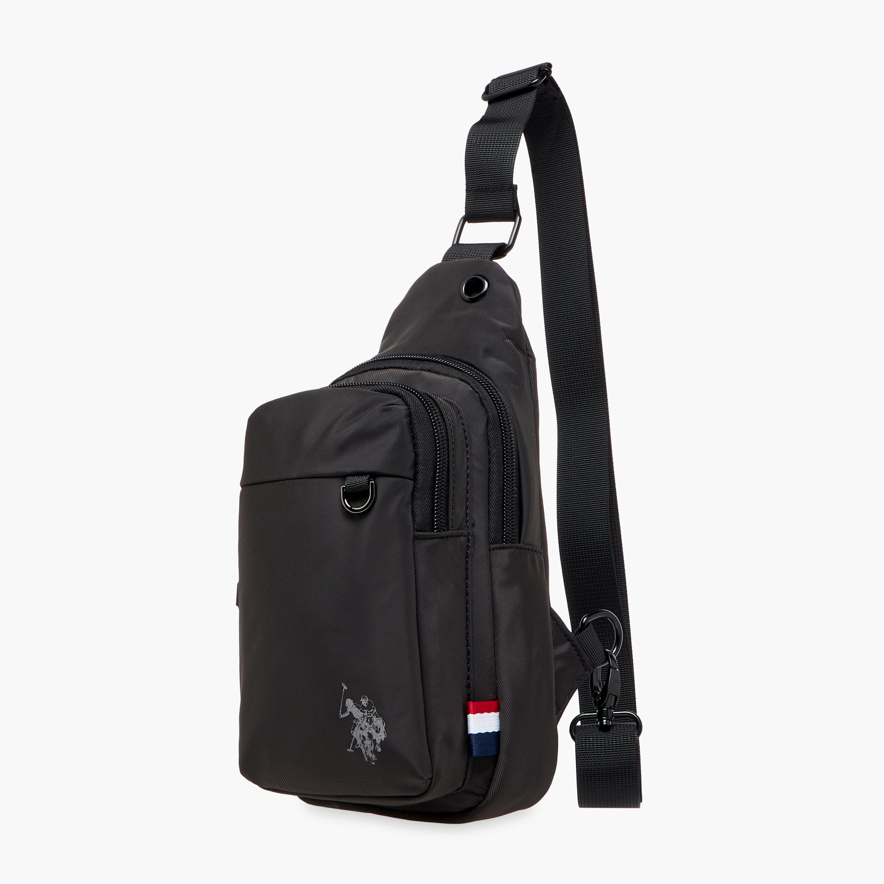 US POLO ASSN. Solid Sling Backpack with Adjustable Strap and Zip Closure - 62x43x28 cms-women-bagsandwallets-handbags-image-2