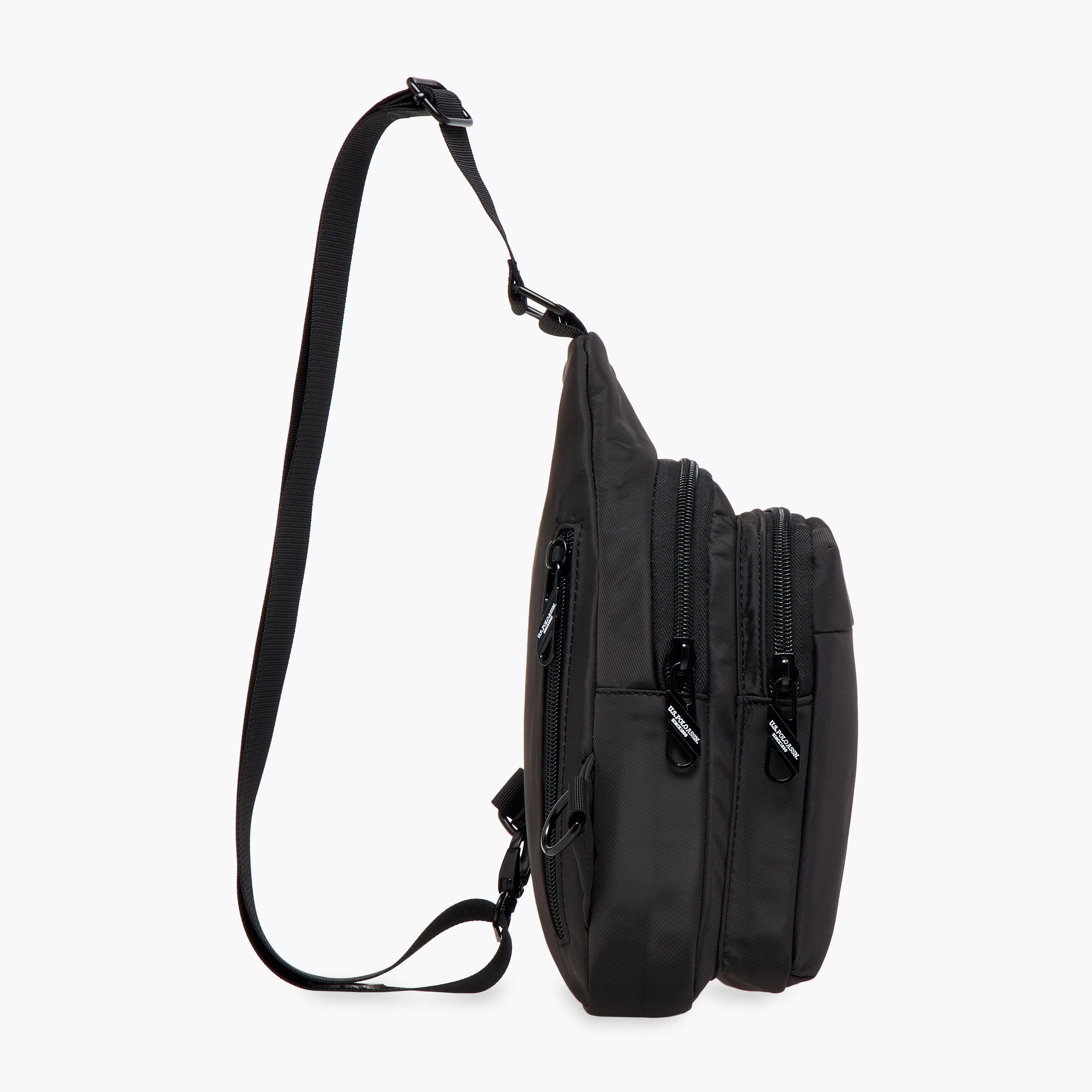 US POLO ASSN. Solid Sling Backpack with Adjustable Strap and Zip Closure - 62x43x28 cms-women-bagsandwallets-handbags-image-3