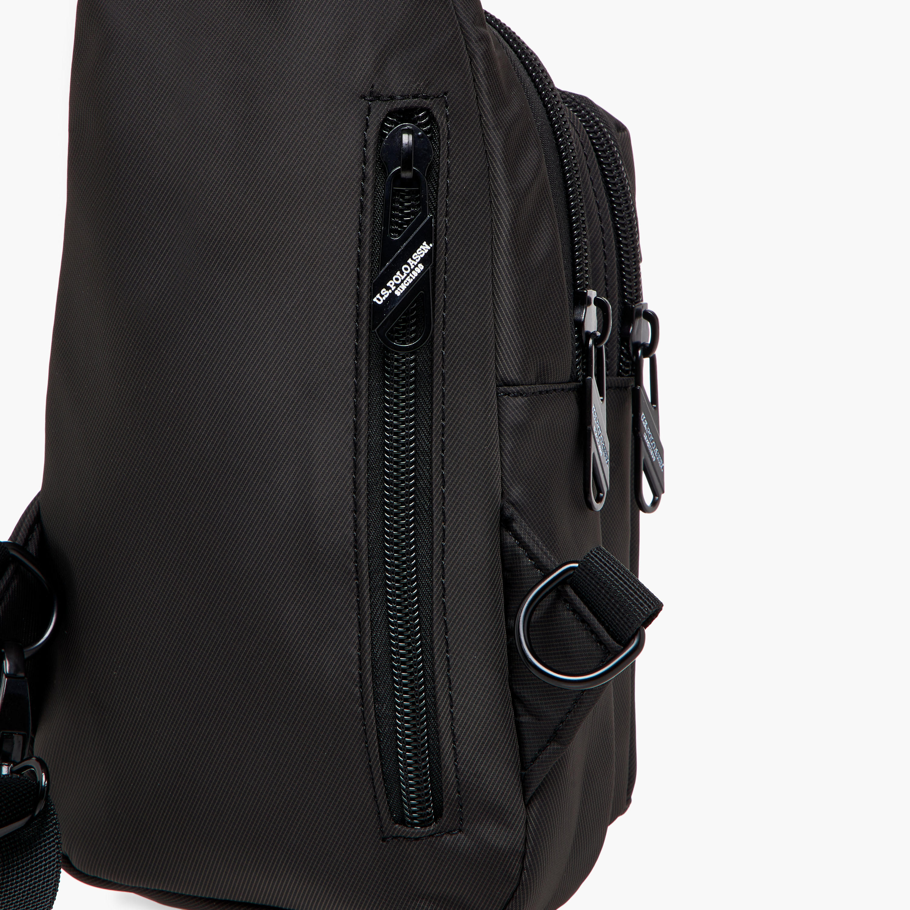 US POLO ASSN. Solid Sling Backpack with Adjustable Strap and Zip Closure - 62x43x28 cms-women-bagsandwallets-handbags-image-6
