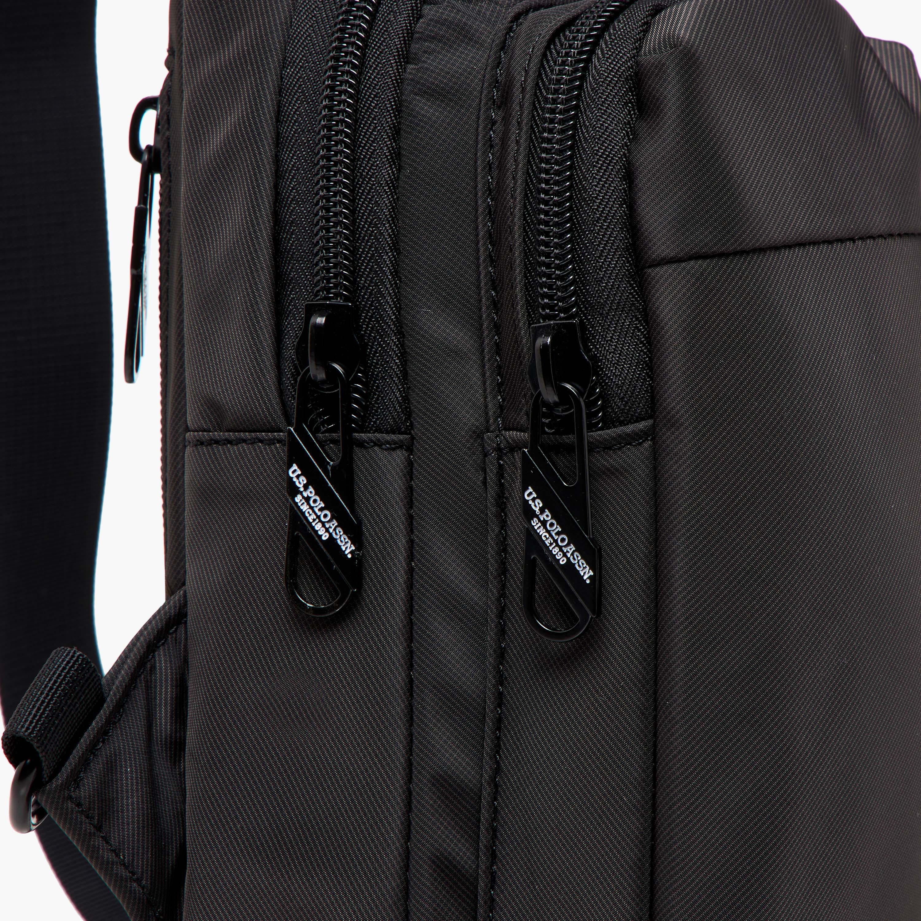 US POLO ASSN. Solid Sling Backpack with Adjustable Strap and Zip Closure - 62x43x28 cms-women-bagsandwallets-handbags-image-7
