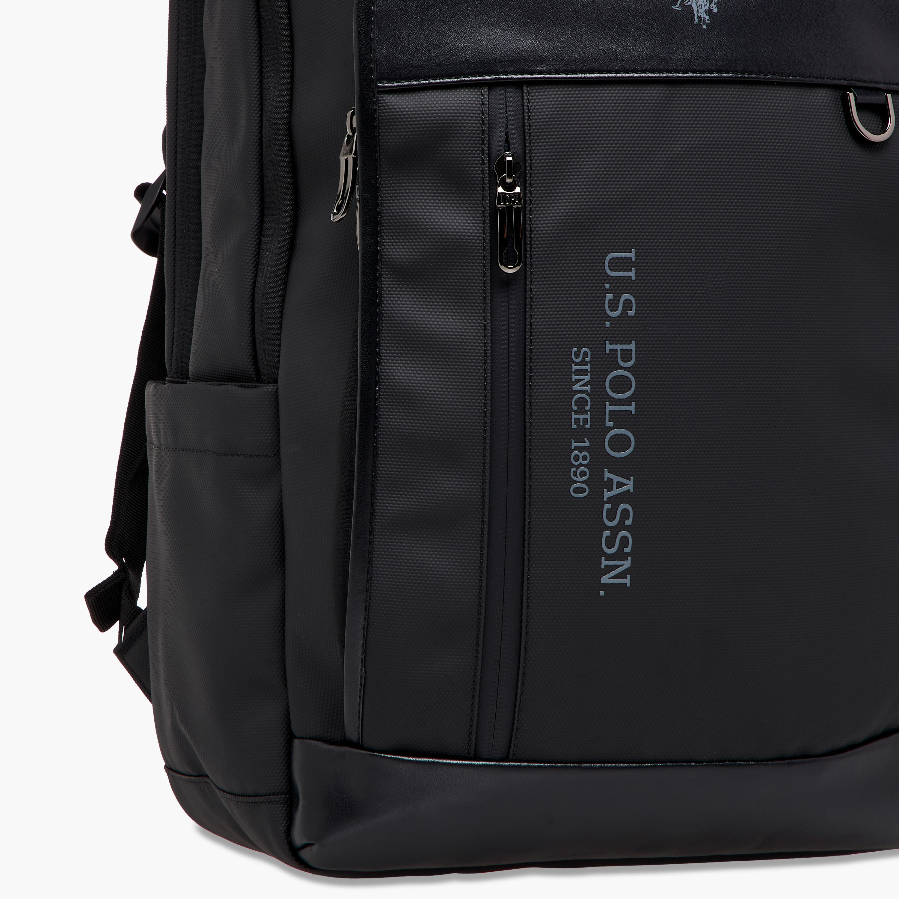 شنطة ظهر سادة بحمالات قابلة للتعديل وسحاب إغلاق من يو إس بولو أسن - 71x47x41 سم-school-bagsandbackpacks-backpacks-image-6