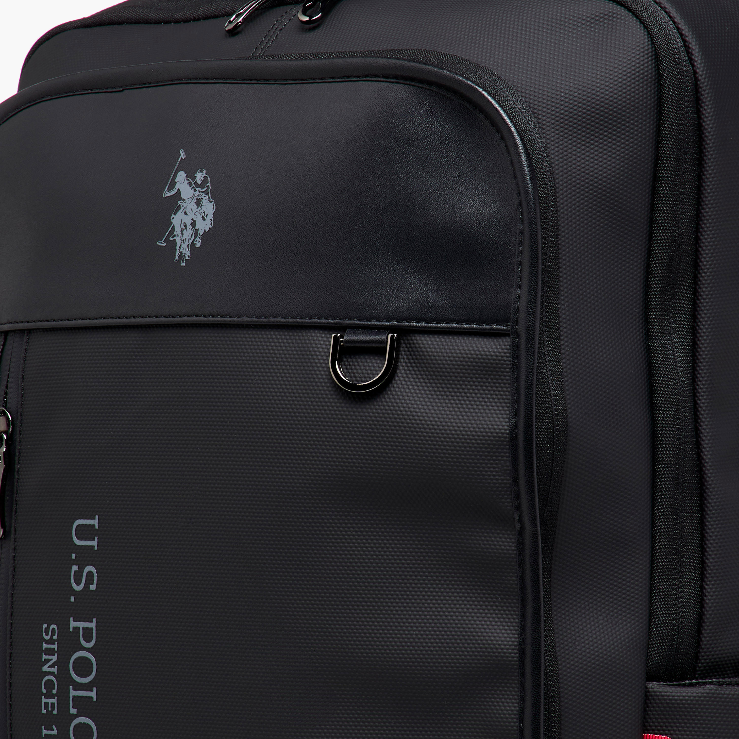 شنطة ظهر سادة بحمالات قابلة للتعديل وسحاب إغلاق من يو إس بولو أسن - 71x47x41 سم-school-bagsandbackpacks-backpacks-image-8
