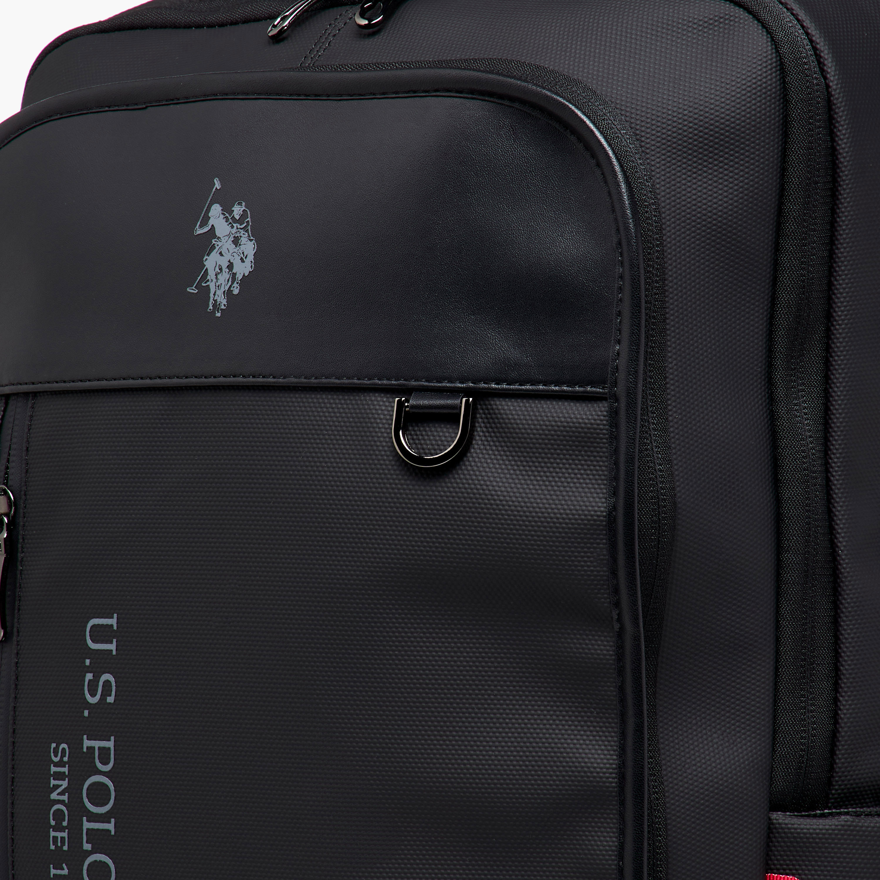 شنطة ظهر سادة بحمالات قابلة للتعديل وسحاب إغلاق من يو إس بولو أسن - 71x47x41 سم-school-bagsandbackpacks-backpacks-image-8