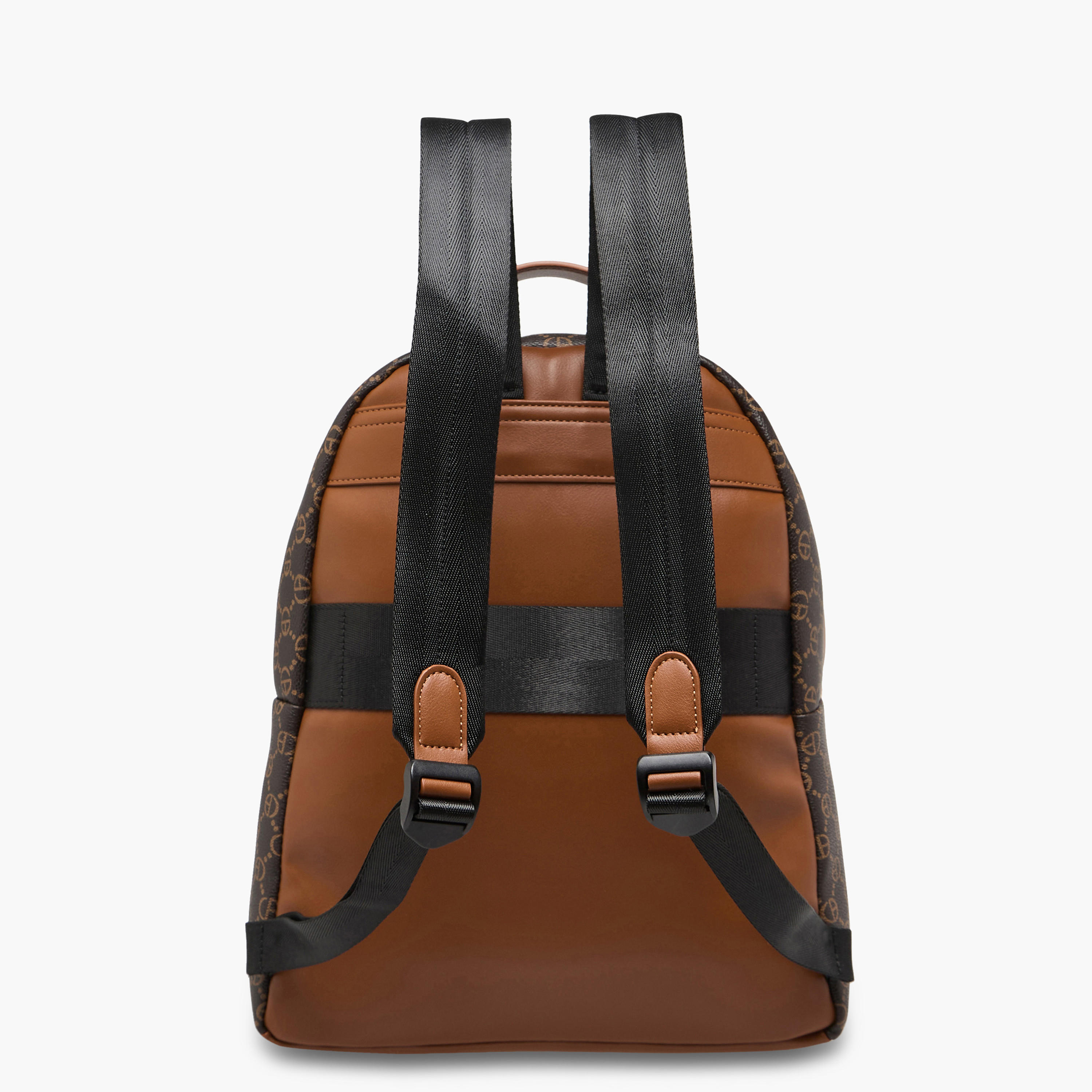 Chrisbella Printed Backpack with Adjustable Shoulder Straps and Zip Closure - 30x19x36 cms-women-bagsandwallets-backpacks-image-4