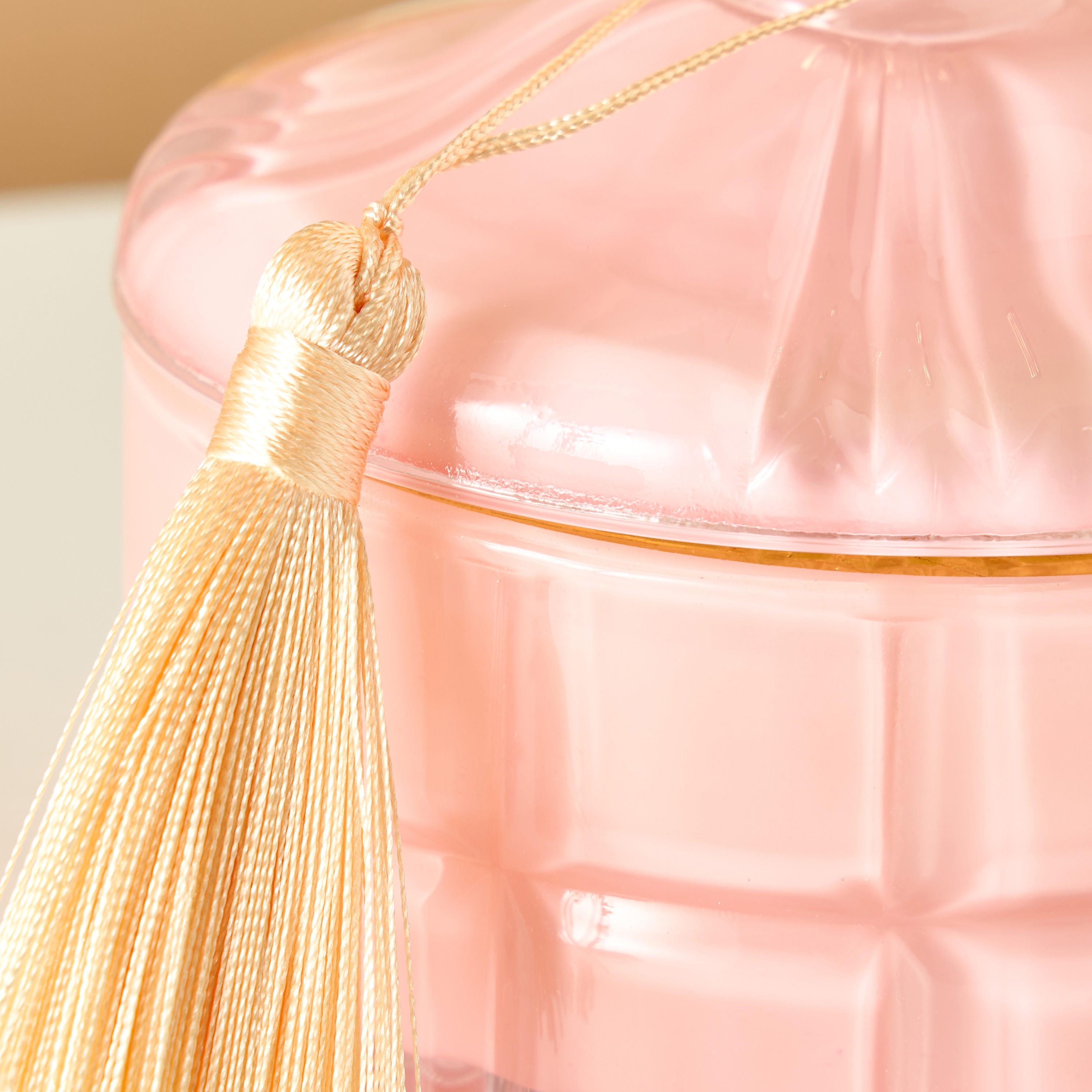 Scented London Pink lotus Scented Jar Candle - 11 cms-household-homefragrance-candles-image-4