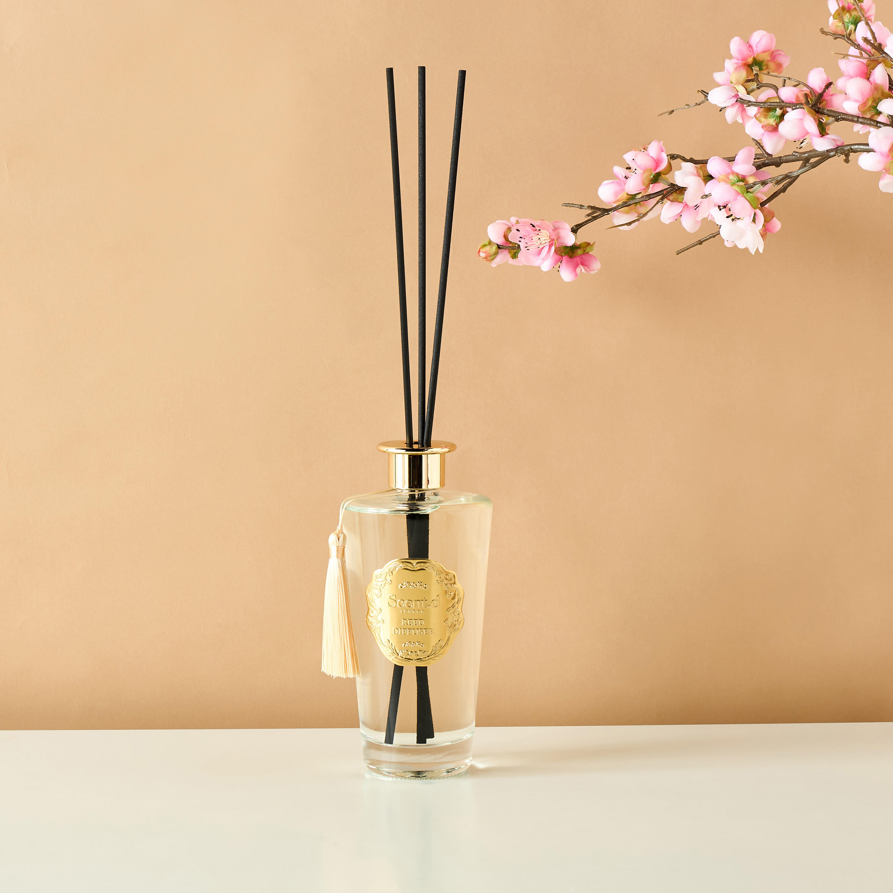 Scent.d London Sweet Vanilla Reed Diffuser - 500 ml-household-homefragrance-reeddiffusers-image-1