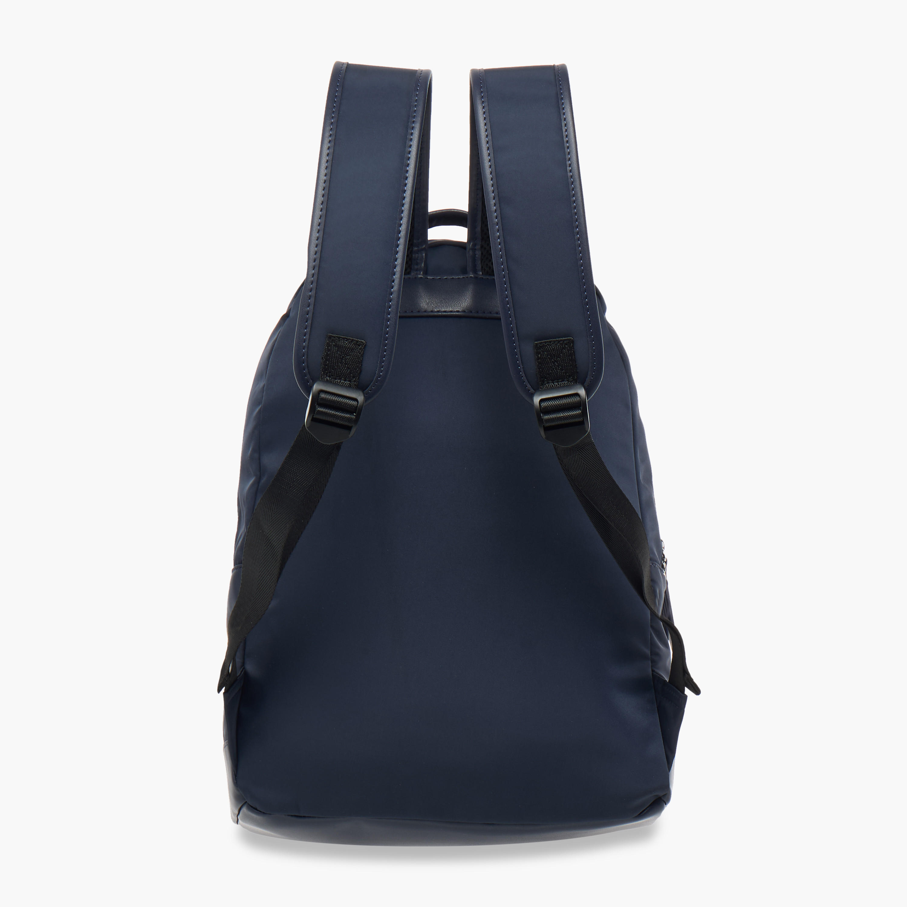 Lee Cooper Solid School Backpack with Adjustable Straps and Zip Closure - 30x13x41 cm-women-bagsandwallets-backpacks-image-5