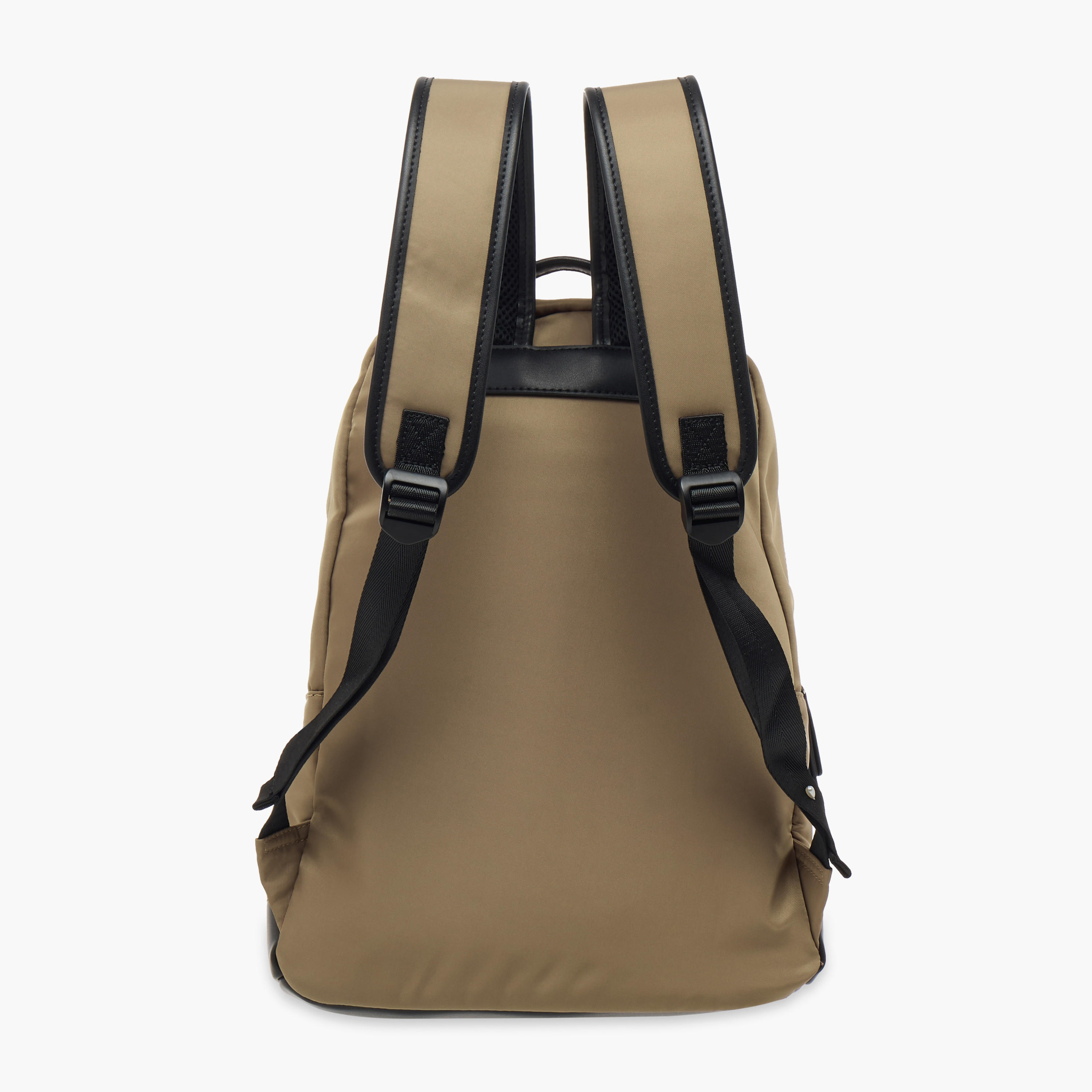 Lee Cooper Solid School Backpack with Adjustable Straps and Zip Closure - 30x13x41 cm-women-bagsandwallets-backpacks-image-4