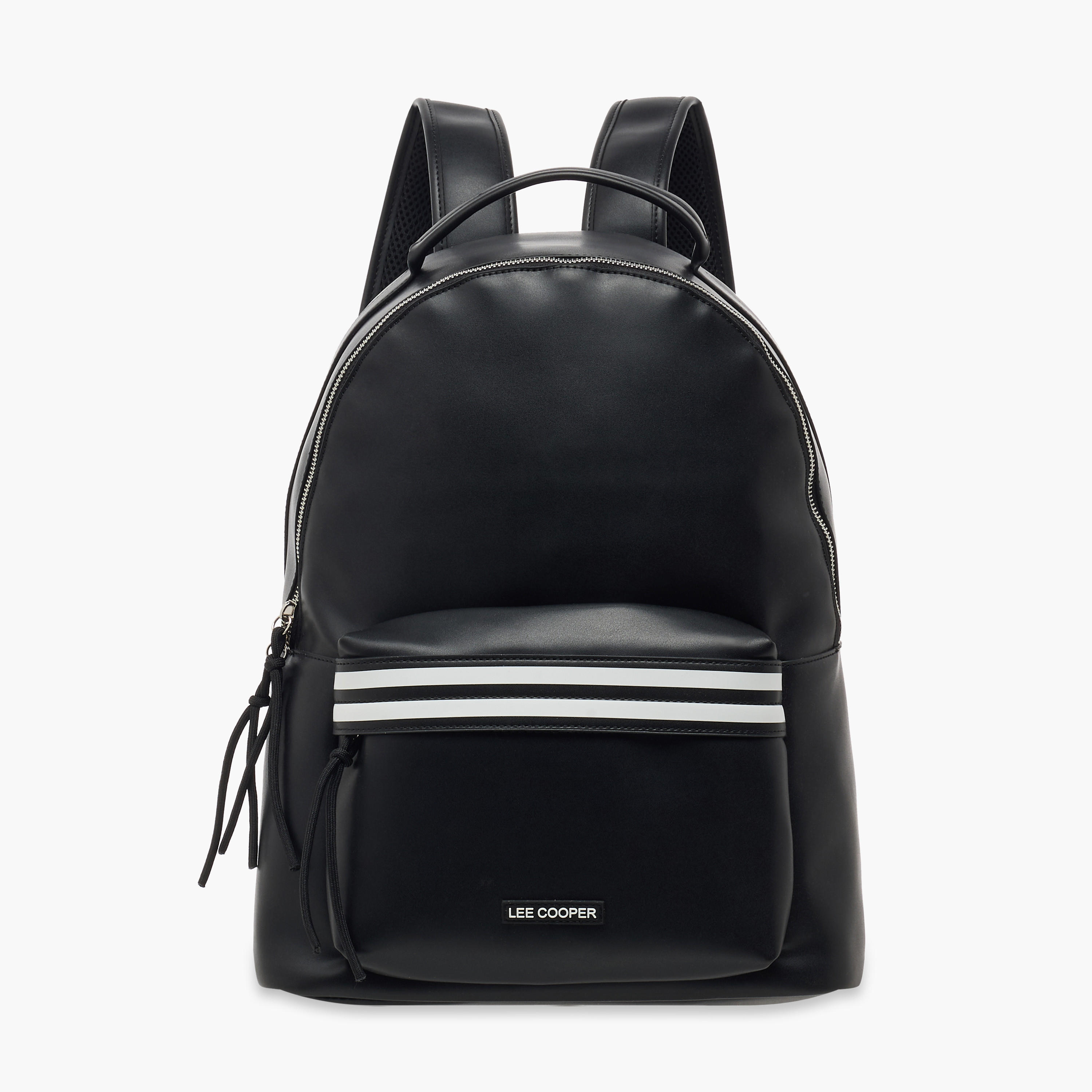 Lee Cooper Solid School Backpack with Adjustable Straps and Zip Closure - 32x16x41 cm-men-bags-image-1