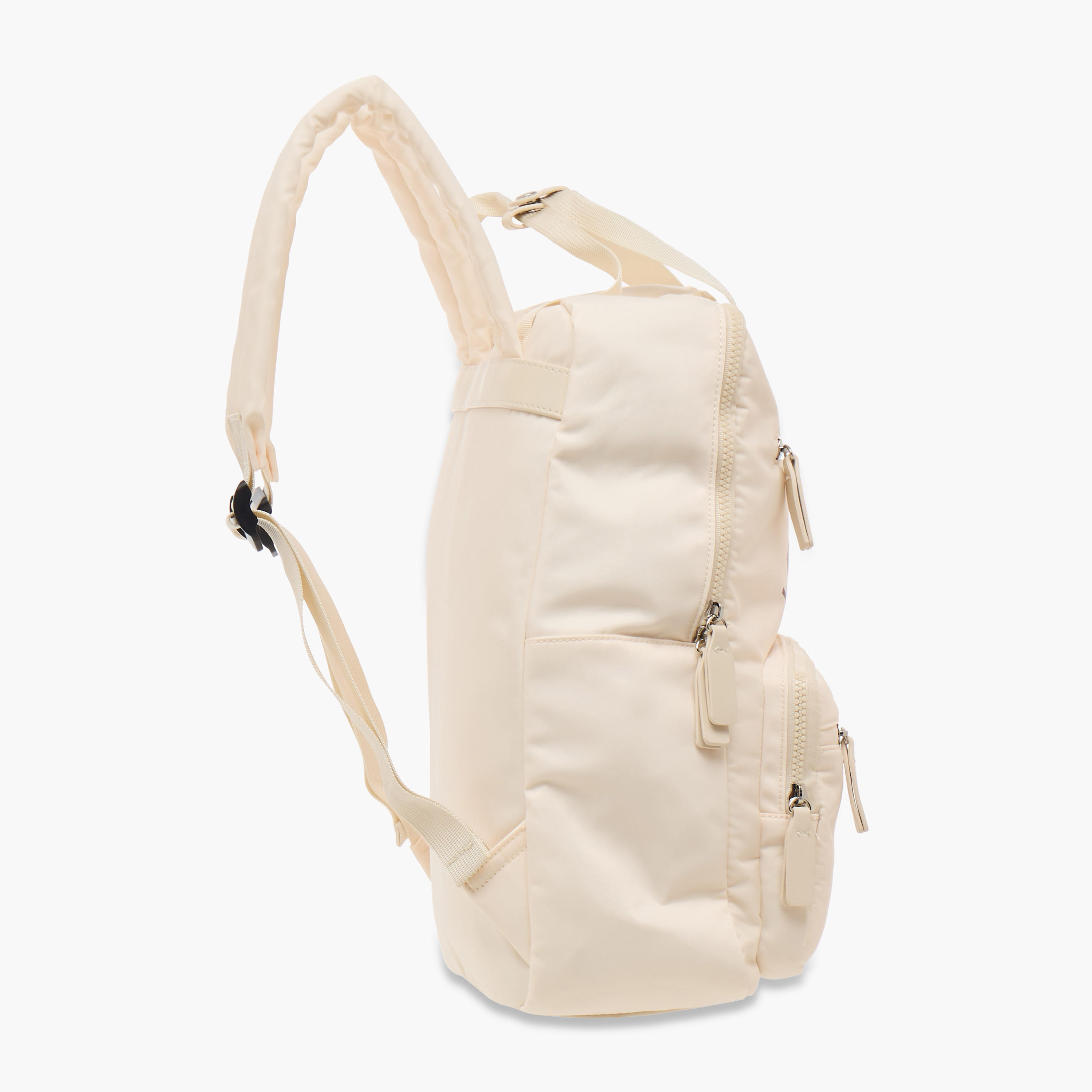 Lee Cooper Logo Print School Backpack with Pencil Case and Drawstring Pouch-women-bagsandwallets-backpacks-image-4