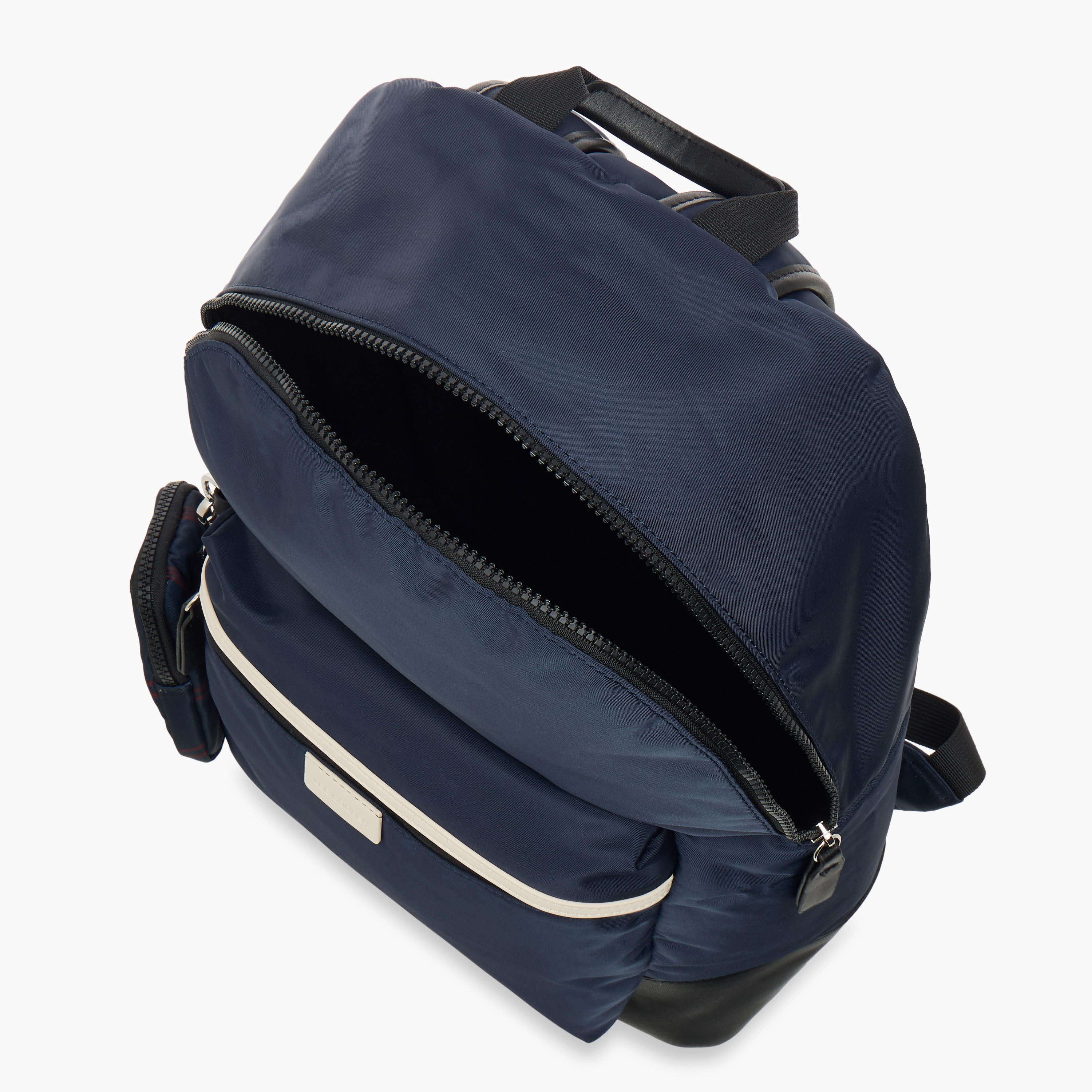 Lee Cooper Solid School Backpack and Zip Closure and Pouch - 31x15x41 cm-women-bagsandwallets-backpacks-image-8