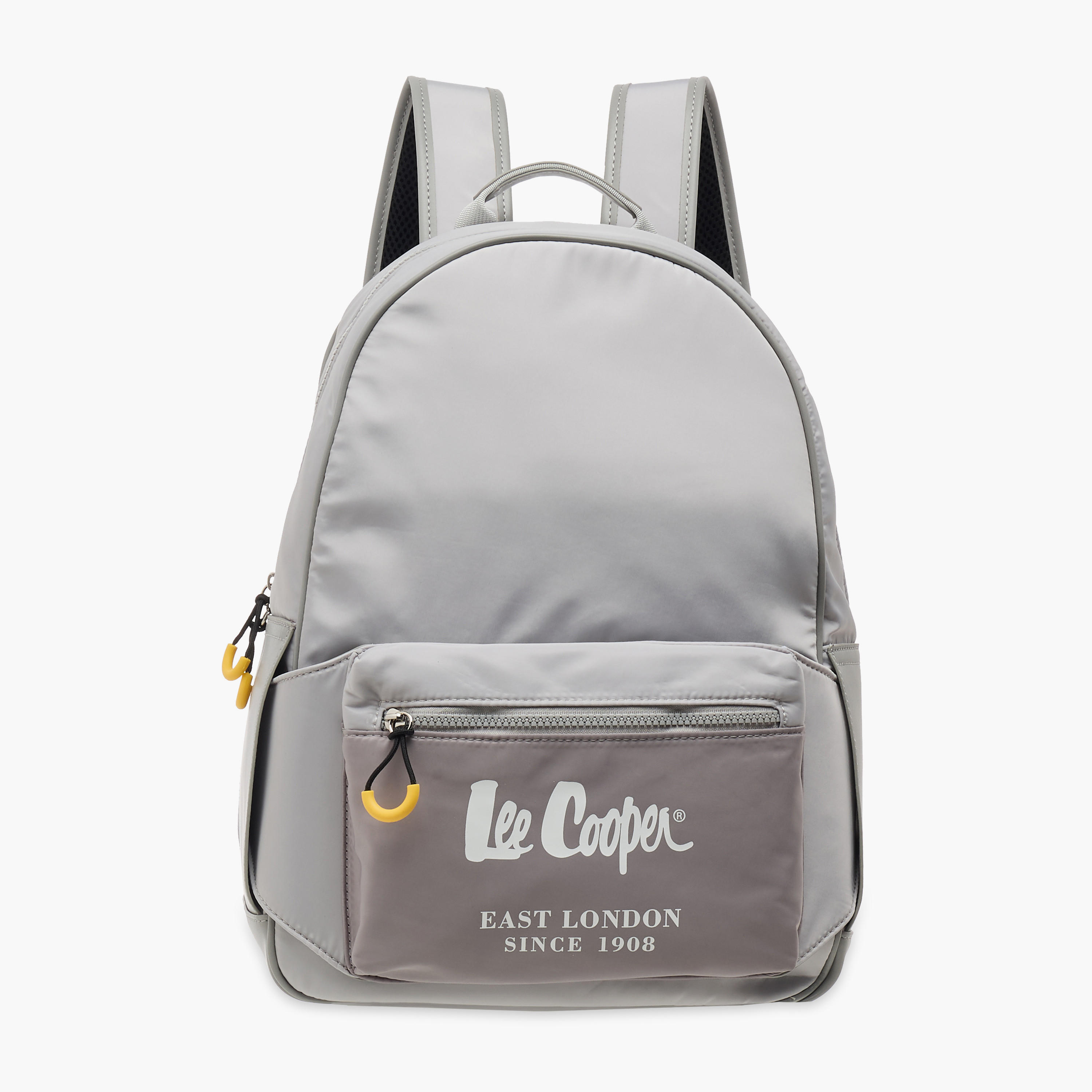 شنطة ظهر مدرسية سادة بأحزمة قابلة للتعديل وسحاب إغلاق من لي كوبر - 30x13x41 سم-women-bagsandwallets-backpacks-image-7