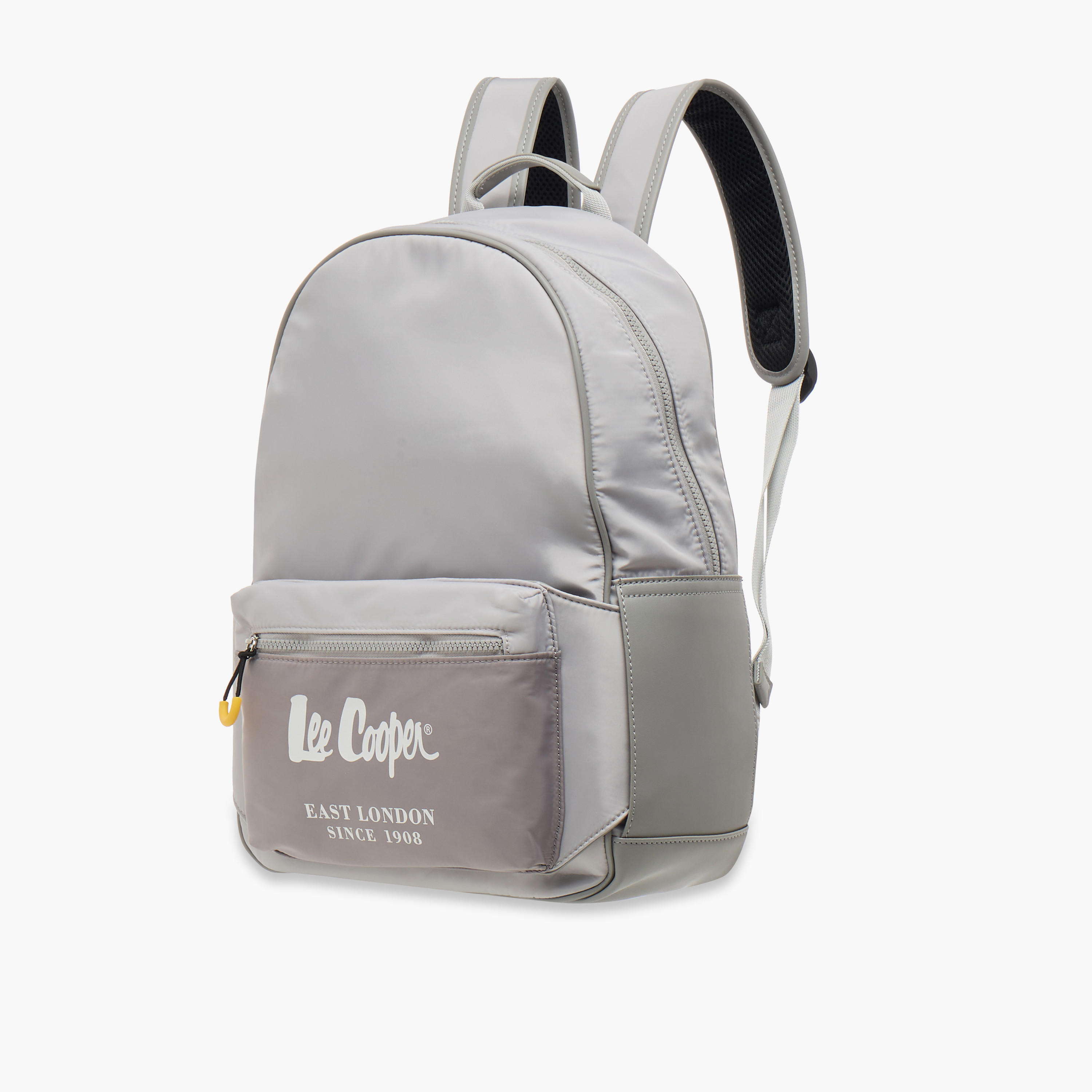 شنطة ظهر مدرسية سادة بأحزمة قابلة للتعديل وسحاب إغلاق من لي كوبر - 30x13x41 سم-women-bagsandwallets-backpacks-image-6