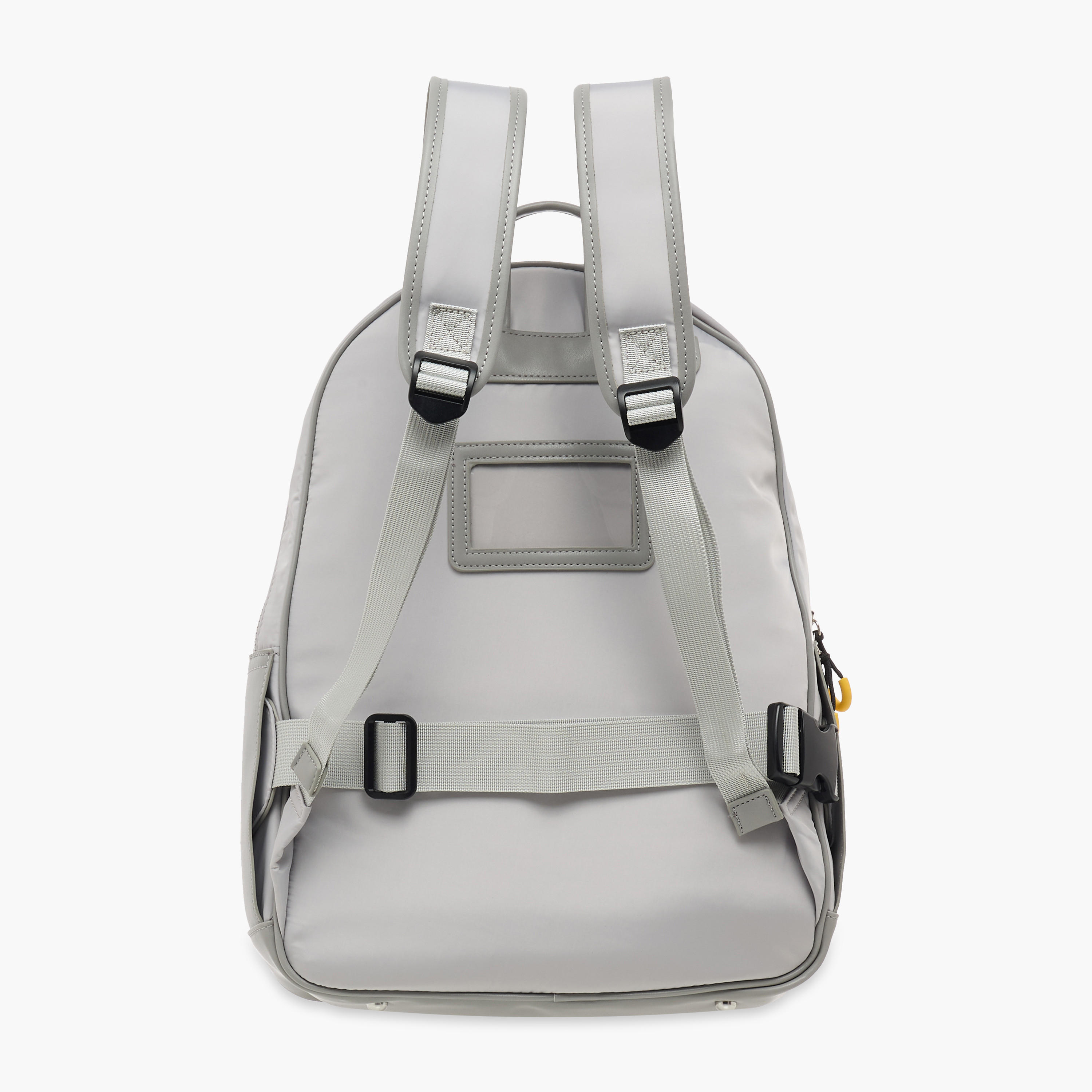 شنطة ظهر مدرسية سادة بأحزمة قابلة للتعديل وسحاب إغلاق من لي كوبر - 30x13x41 سم-women-bagsandwallets-backpacks-image-4