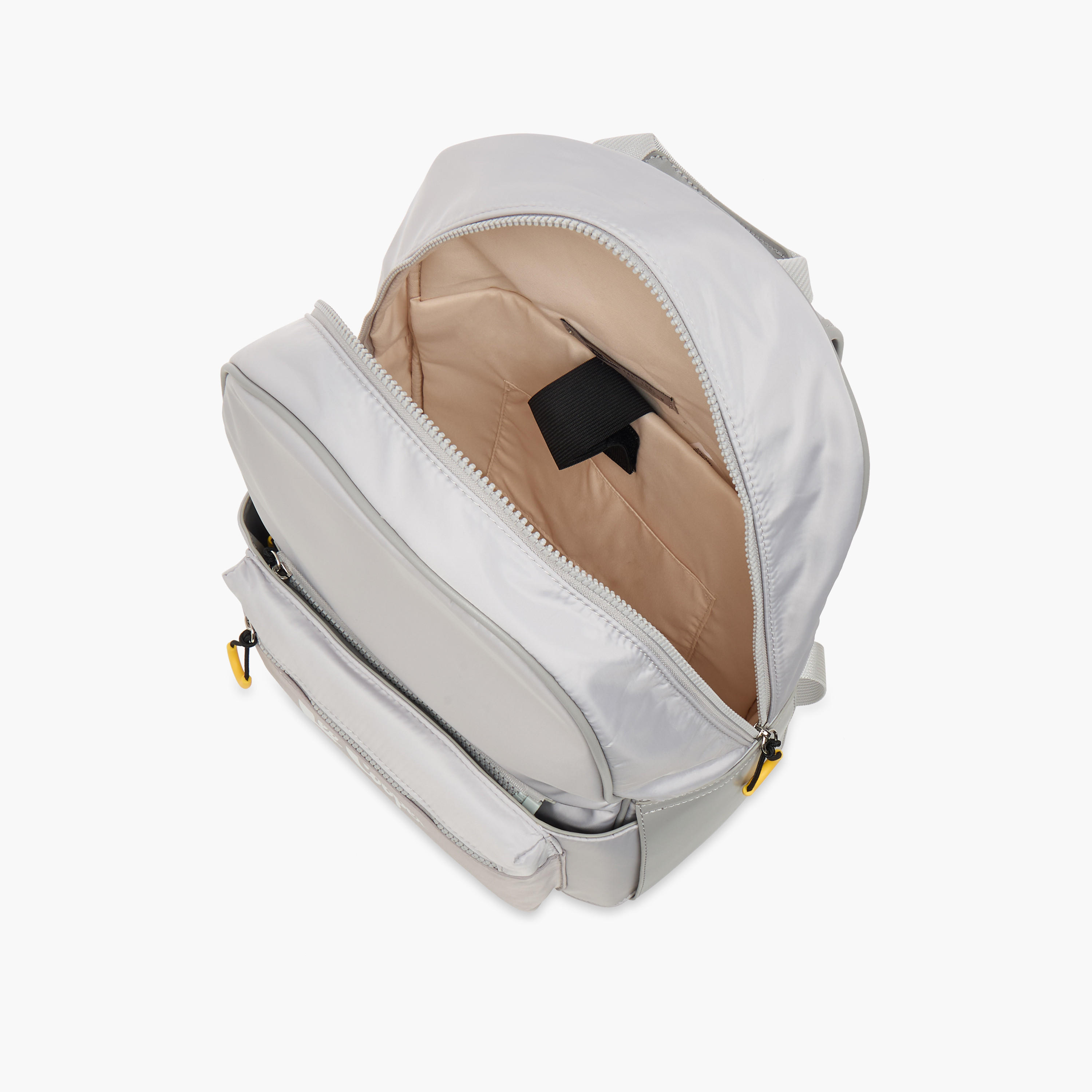 شنطة ظهر مدرسية سادة بأحزمة قابلة للتعديل وسحاب إغلاق من لي كوبر - 30x13x41 سم-women-bagsandwallets-backpacks-image-2