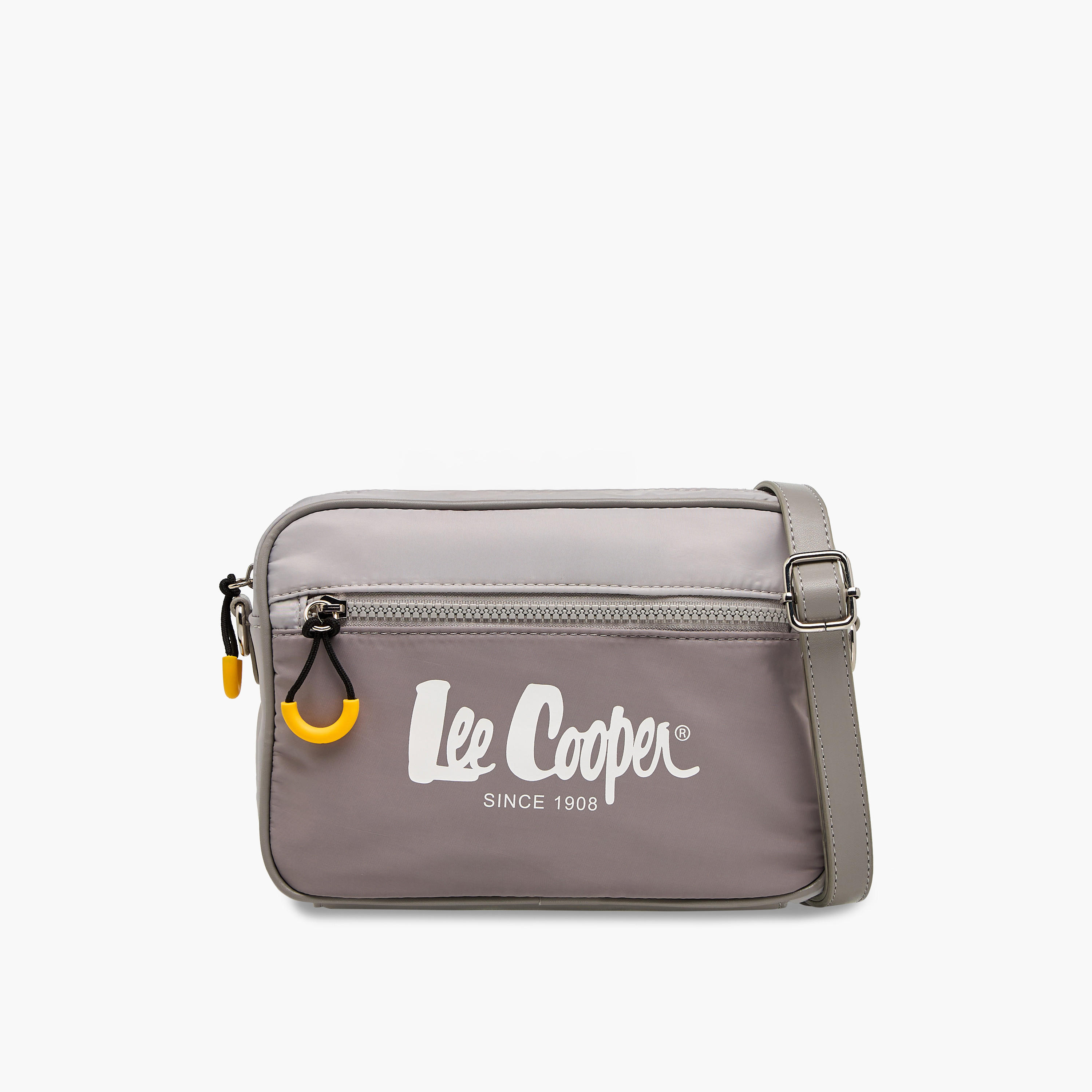 شنطة كروس بودي بسحاب إغلاق وطبعات شعار من لي كوبر-women-bagsandwallets-handbags-image-1