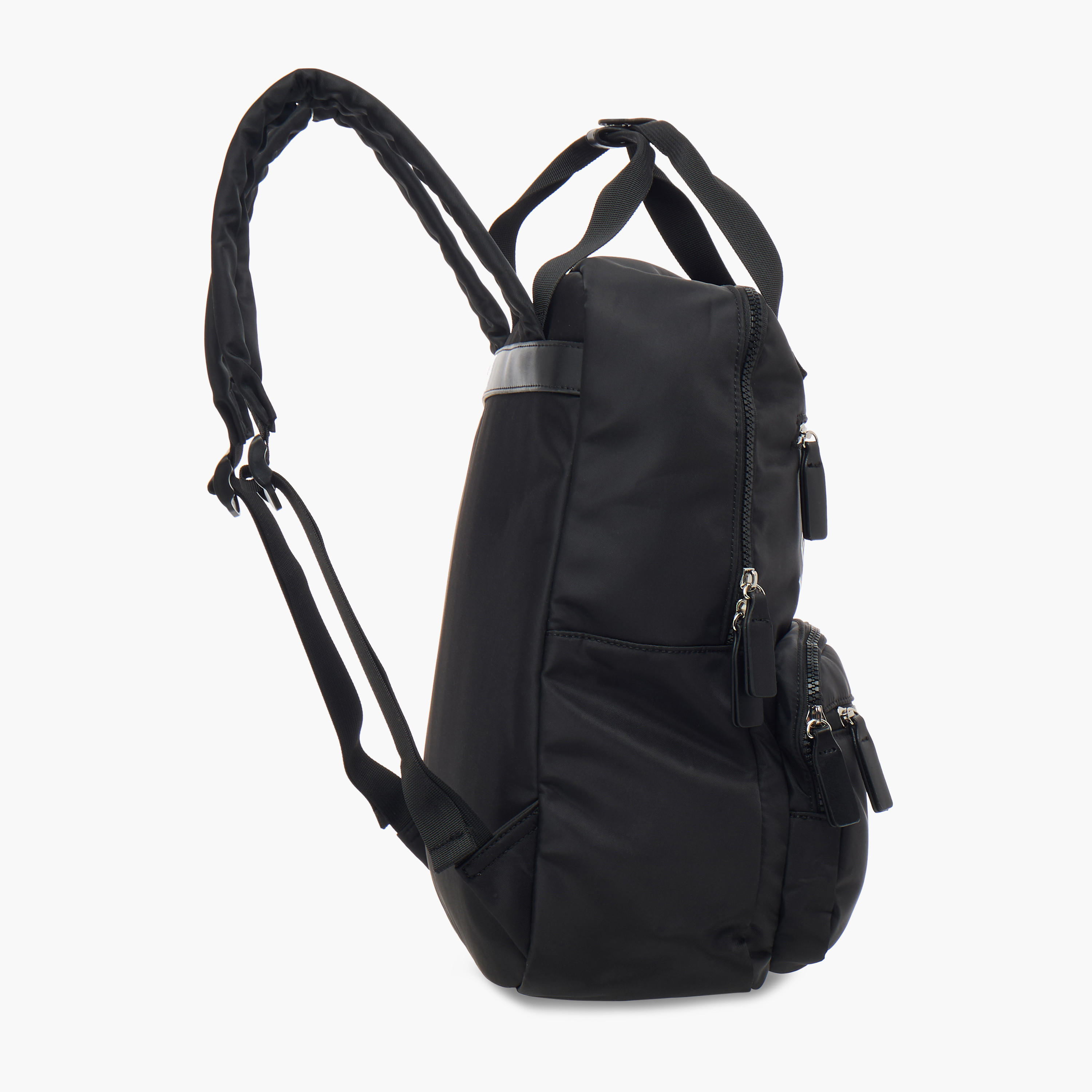شنطة ظهر مدرسية بطبعات شعار مع مقلمة وشنطة صغيرة برباط من  لي كوبر-women-bagsandwallets-backpacks-image-7