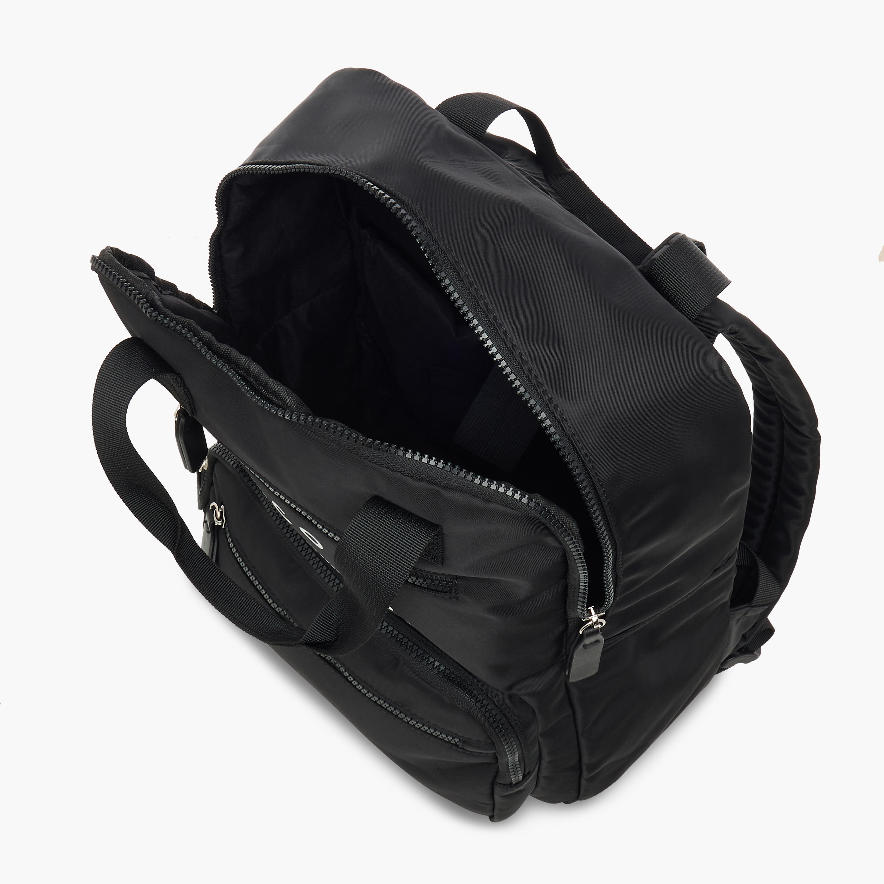 شنطة ظهر مدرسية بطبعات شعار مع مقلمة وشنطة صغيرة برباط من  لي كوبر-women-bagsandwallets-backpacks-image-4