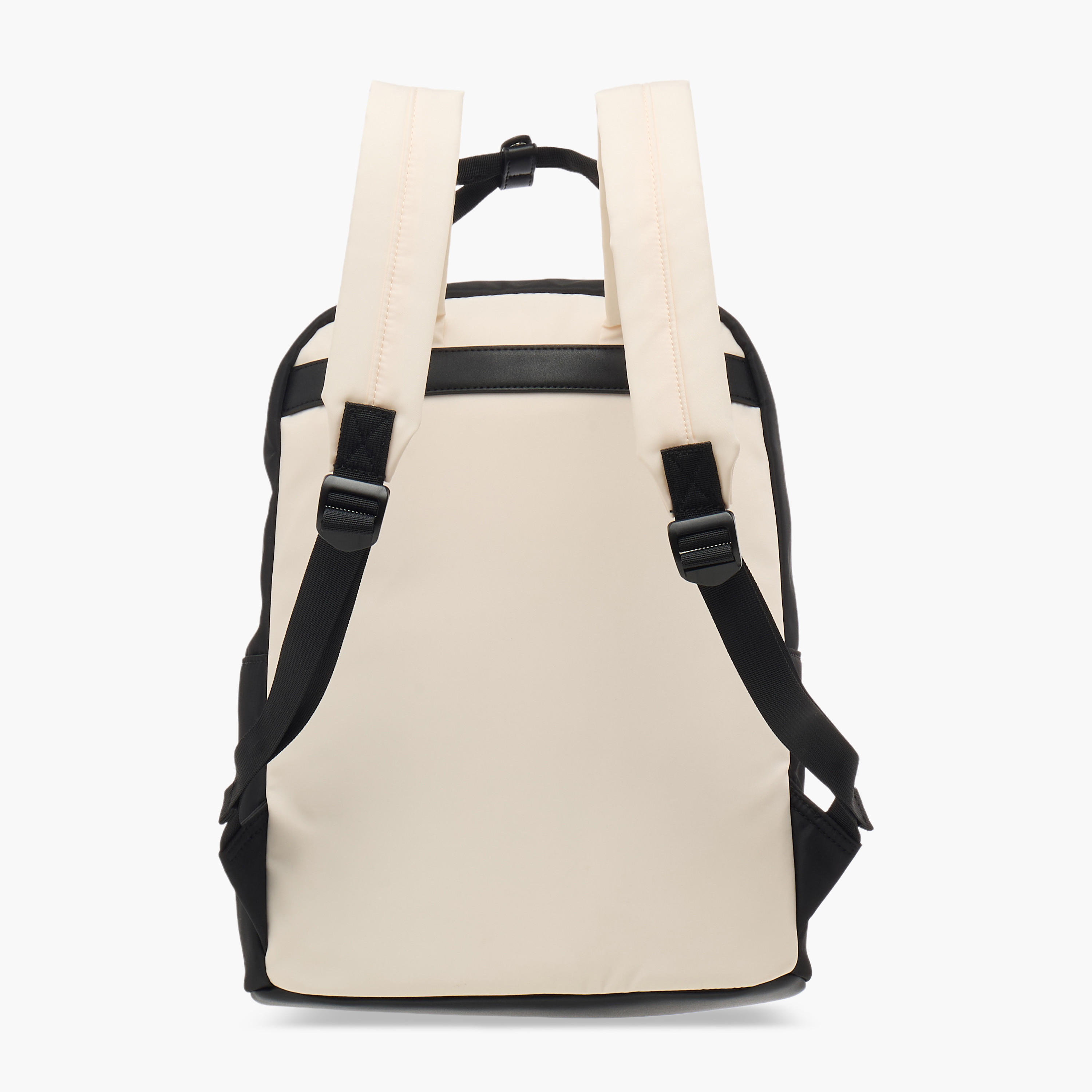 Lee Cooper Colourblock School Backpack with Adjustable Straps and Zip Closure - 31x13x38 cm-women-bagsandwallets-backpacks-image-4