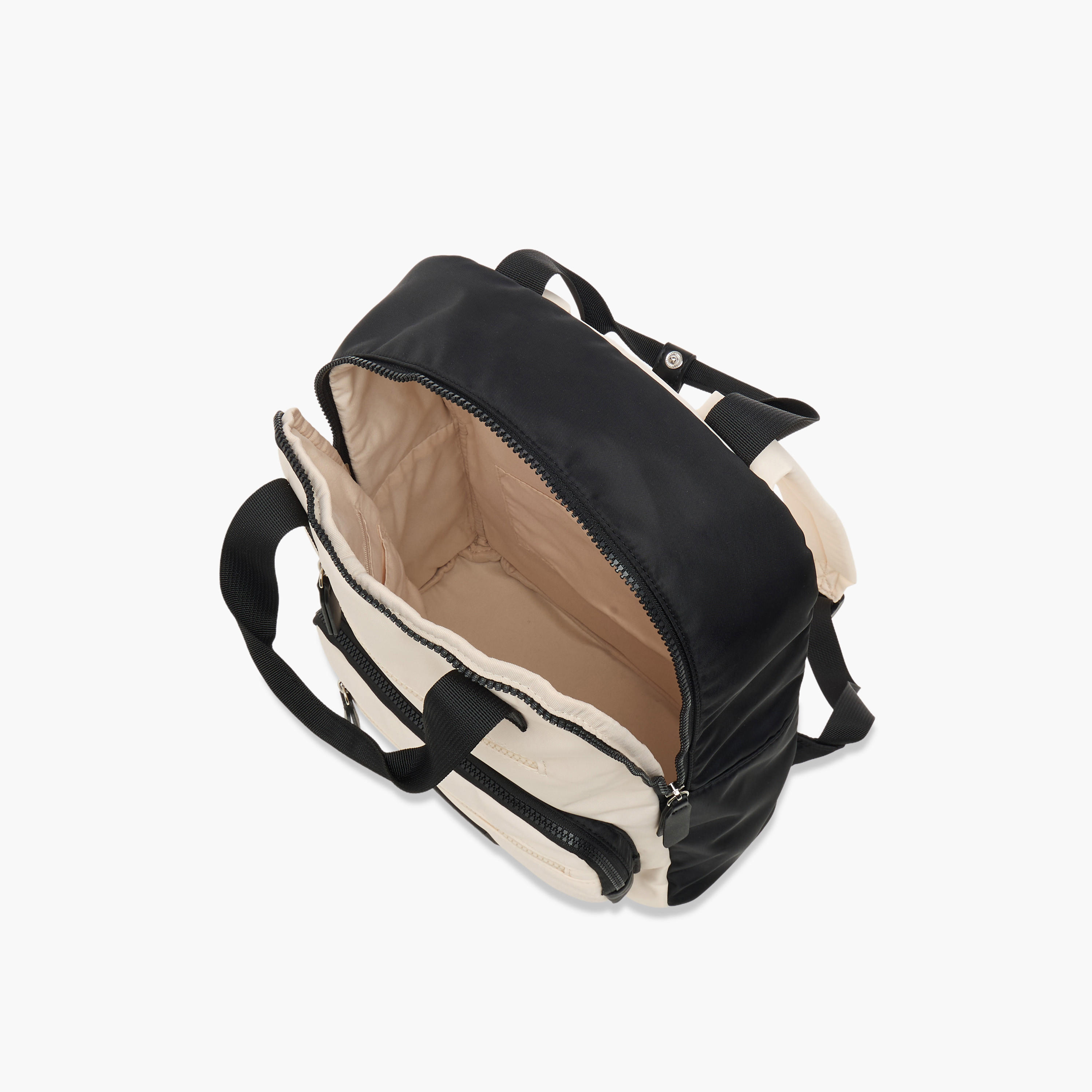 Lee Cooper Colourblock School Backpack with Adjustable Straps and Zip Closure - 31x13x38 cm-women-bagsandwallets-backpacks-image-6