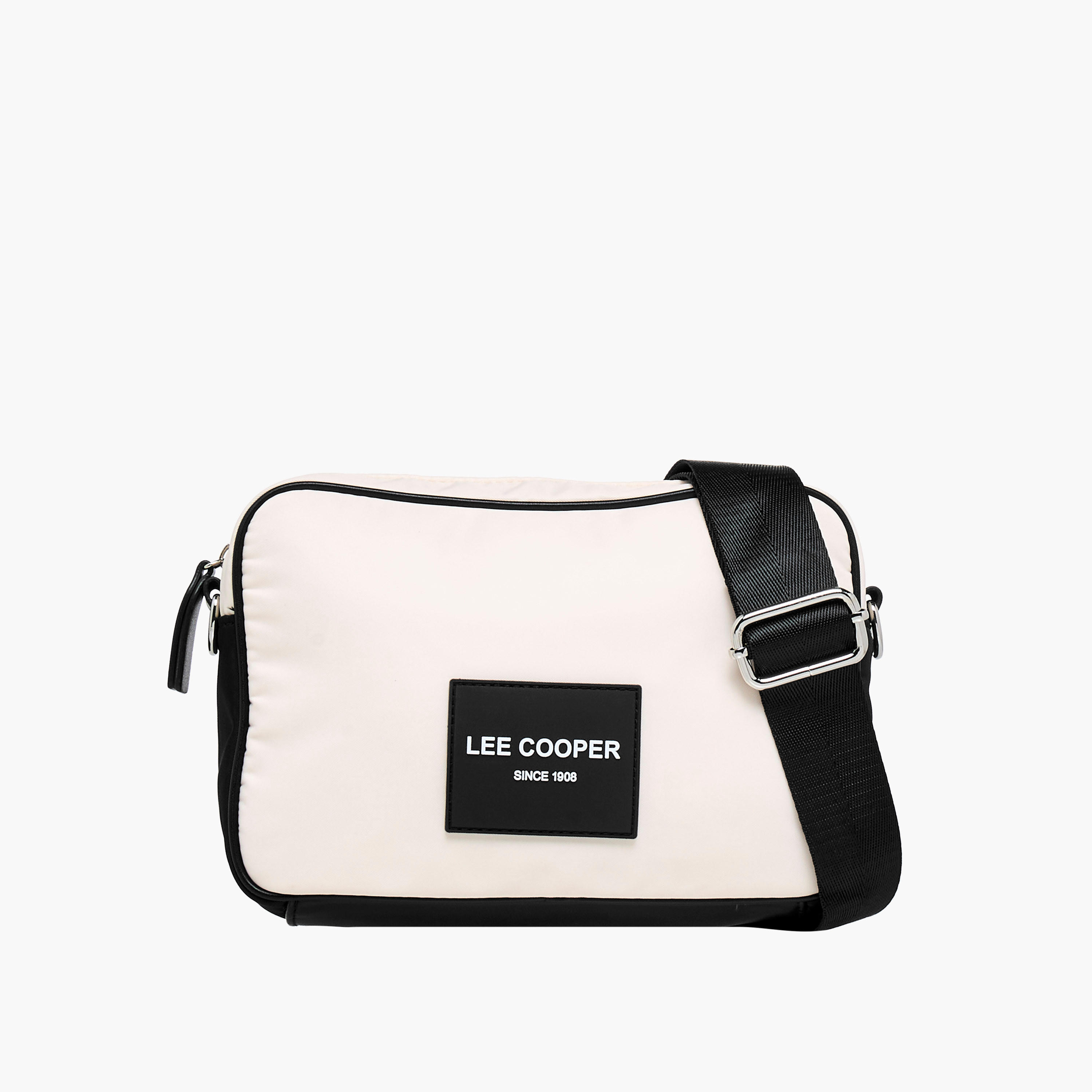 Lee Cooper Colourblock Crossbody Bag with Zip Closure-women-bagsandwallets-handbags-image-1