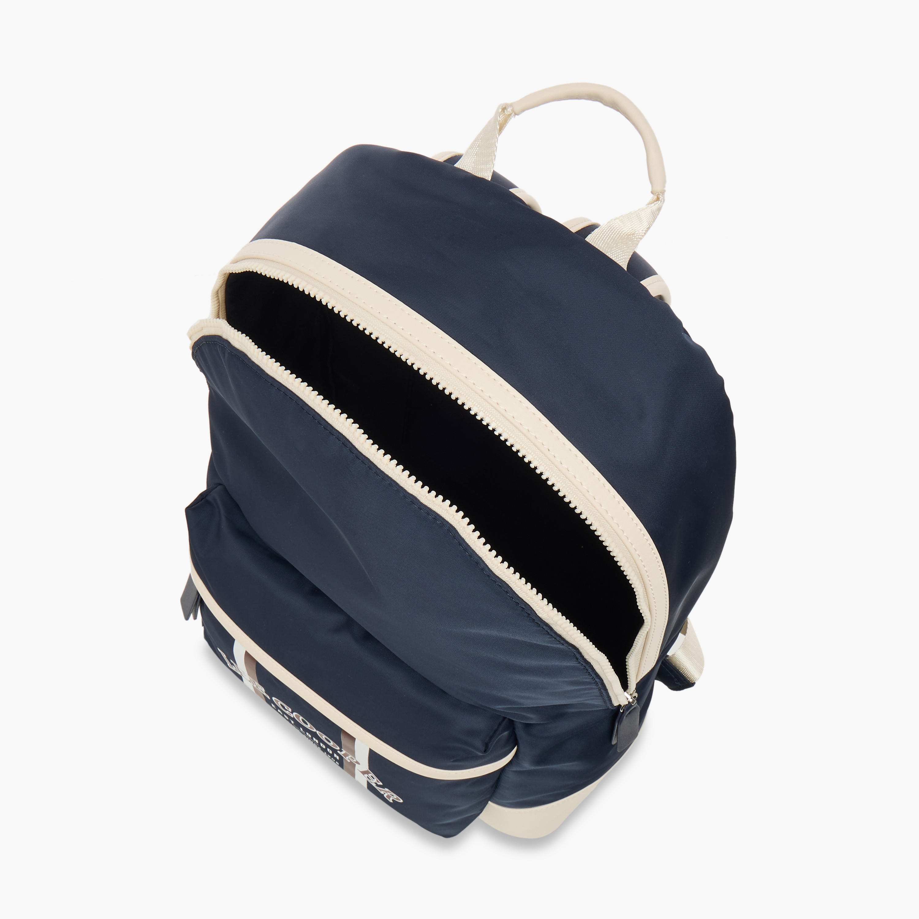 Lee Cooper Panelled School Backpack with Adjustable Straps and Zip Closure - 31x15x40 cm-women-bagsandwallets-backpacks-image-8