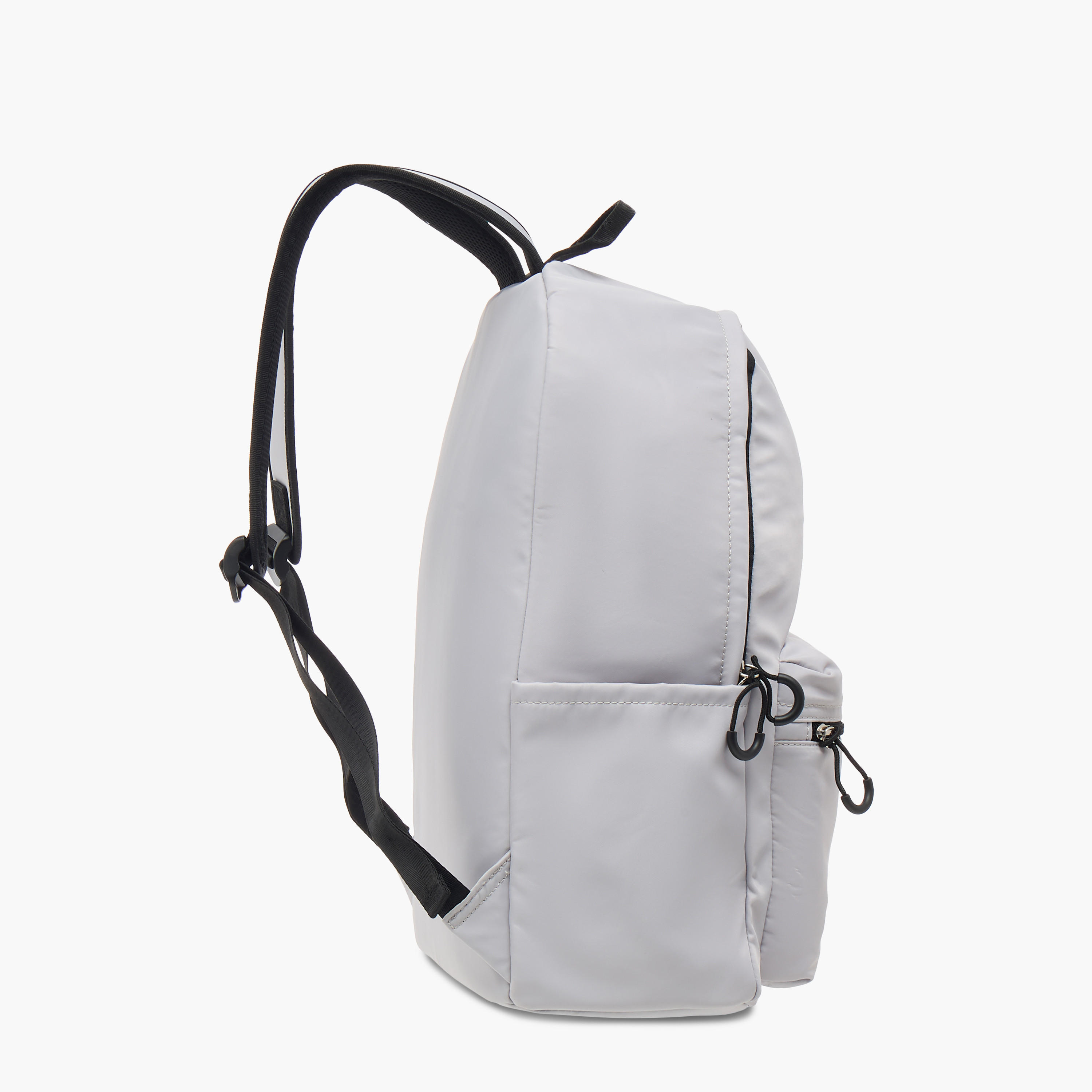 Lee Cooper Solid School Backpack with Adjustable Straps and Zip Closure - 32x16x43 cm-women-bagsandwallets-backpacks-image-3