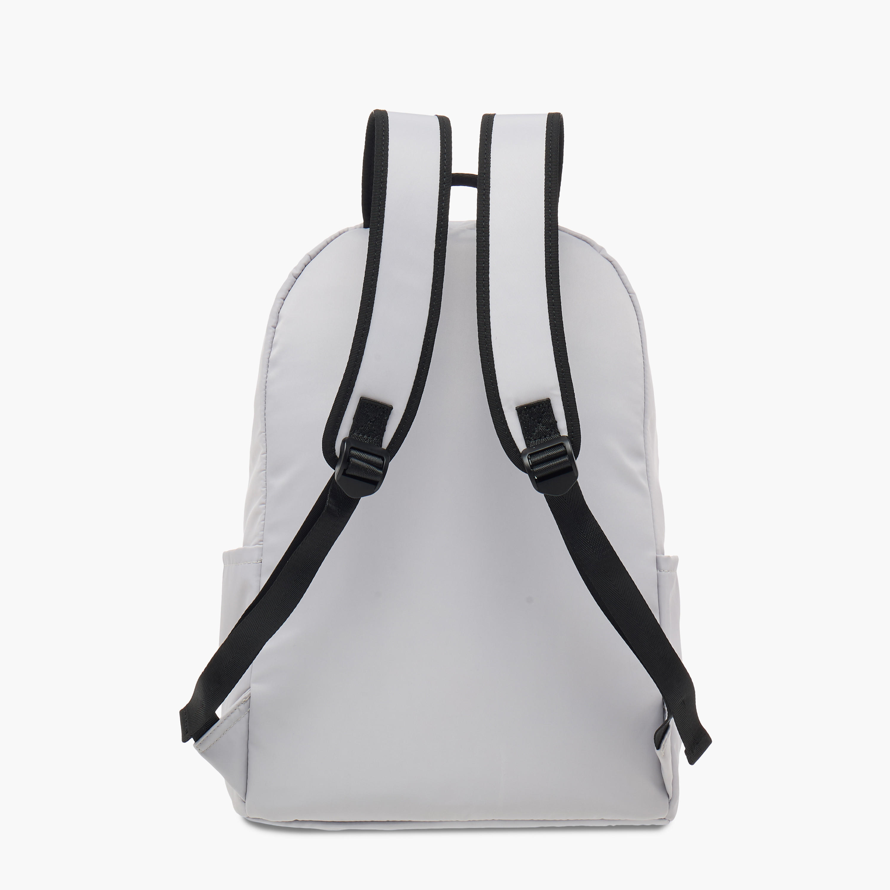 Lee Cooper Solid School Backpack with Adjustable Straps and Zip Closure - 32x16x43 cm-women-bagsandwallets-backpacks-image-4