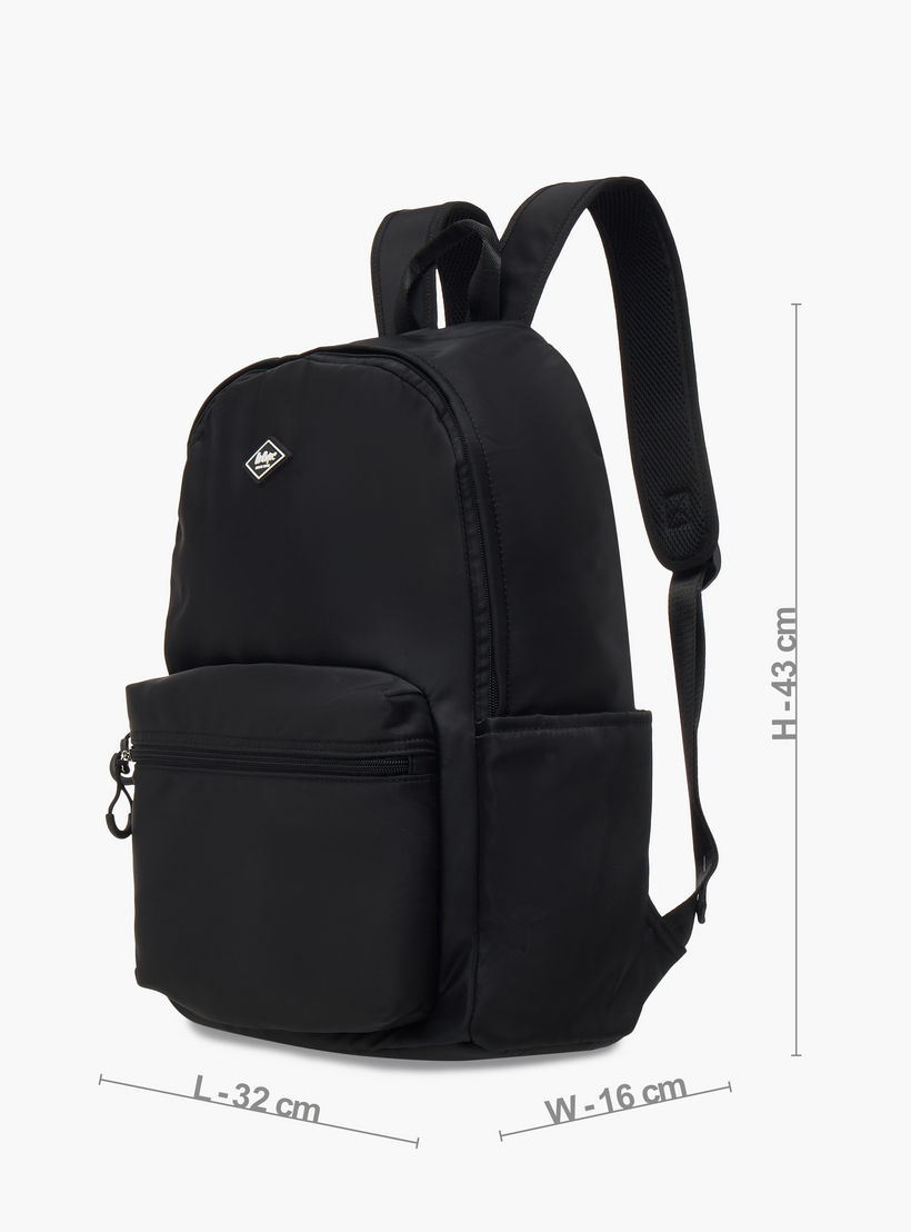شنطة ظهر مدرسية سادة بأحزمة قابلة للتعديل وسحاب إغلاق من لي كوبر - 32x16x43 سم-school-bagsandbackpacks-backpacks-image-2