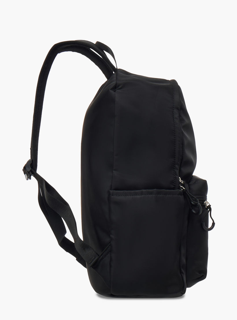 شنطة ظهر مدرسية سادة بأحزمة قابلة للتعديل وسحاب إغلاق من لي كوبر - 32x16x43 سم-school-bagsandbackpacks-backpacks-image-3