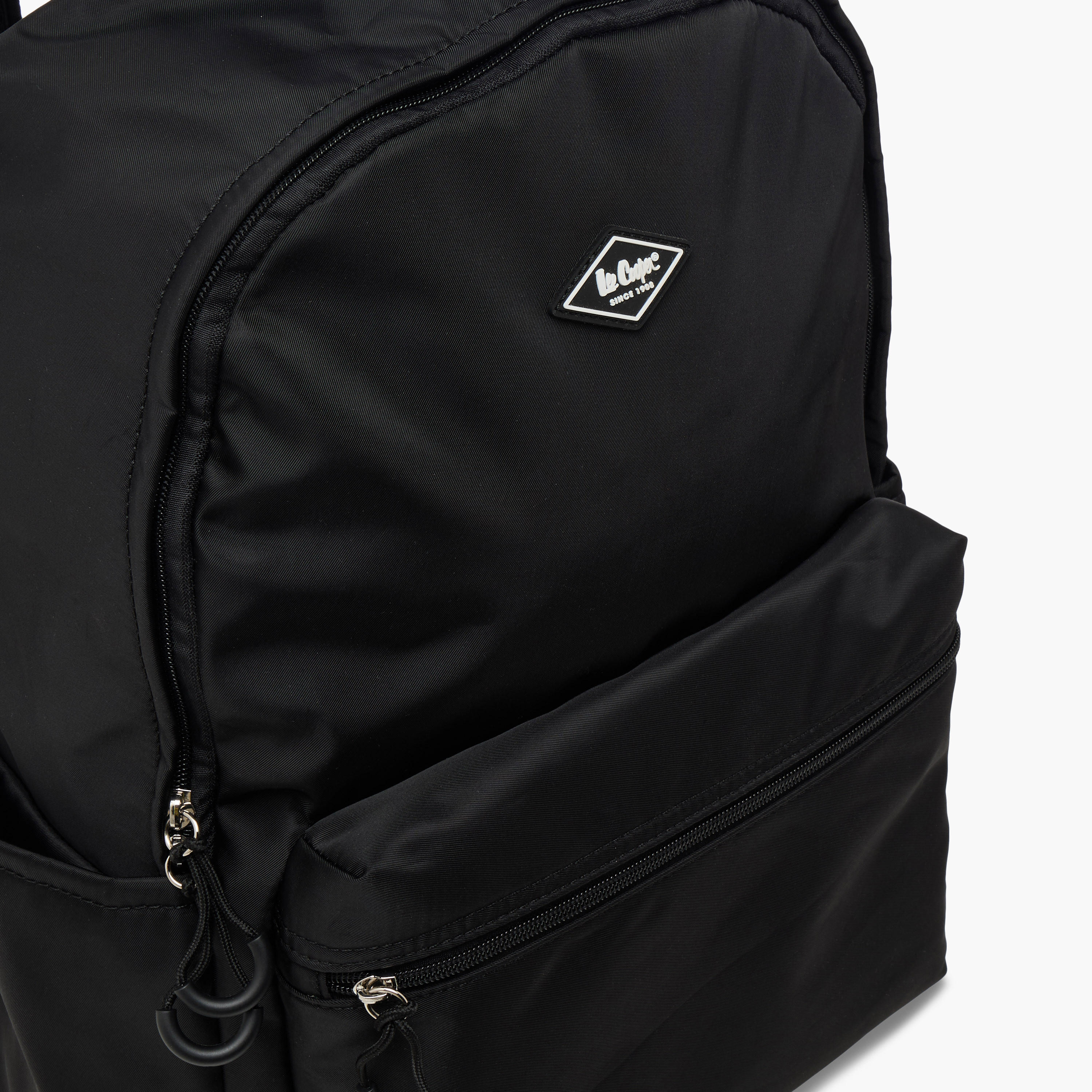 شنطة ظهر مدرسية سادة بأحزمة قابلة للتعديل وسحاب إغلاق من لي كوبر - 32x16x43 سم-school-bagsandbackpacks-backpacks-image-7