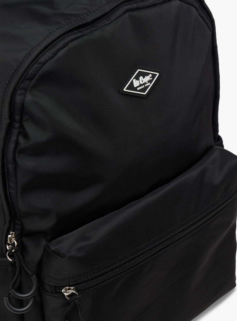 شنطة ظهر مدرسية سادة بأحزمة قابلة للتعديل وسحاب إغلاق من لي كوبر - 32x16x43 سم-school-bagsandbackpacks-backpacks-image-7