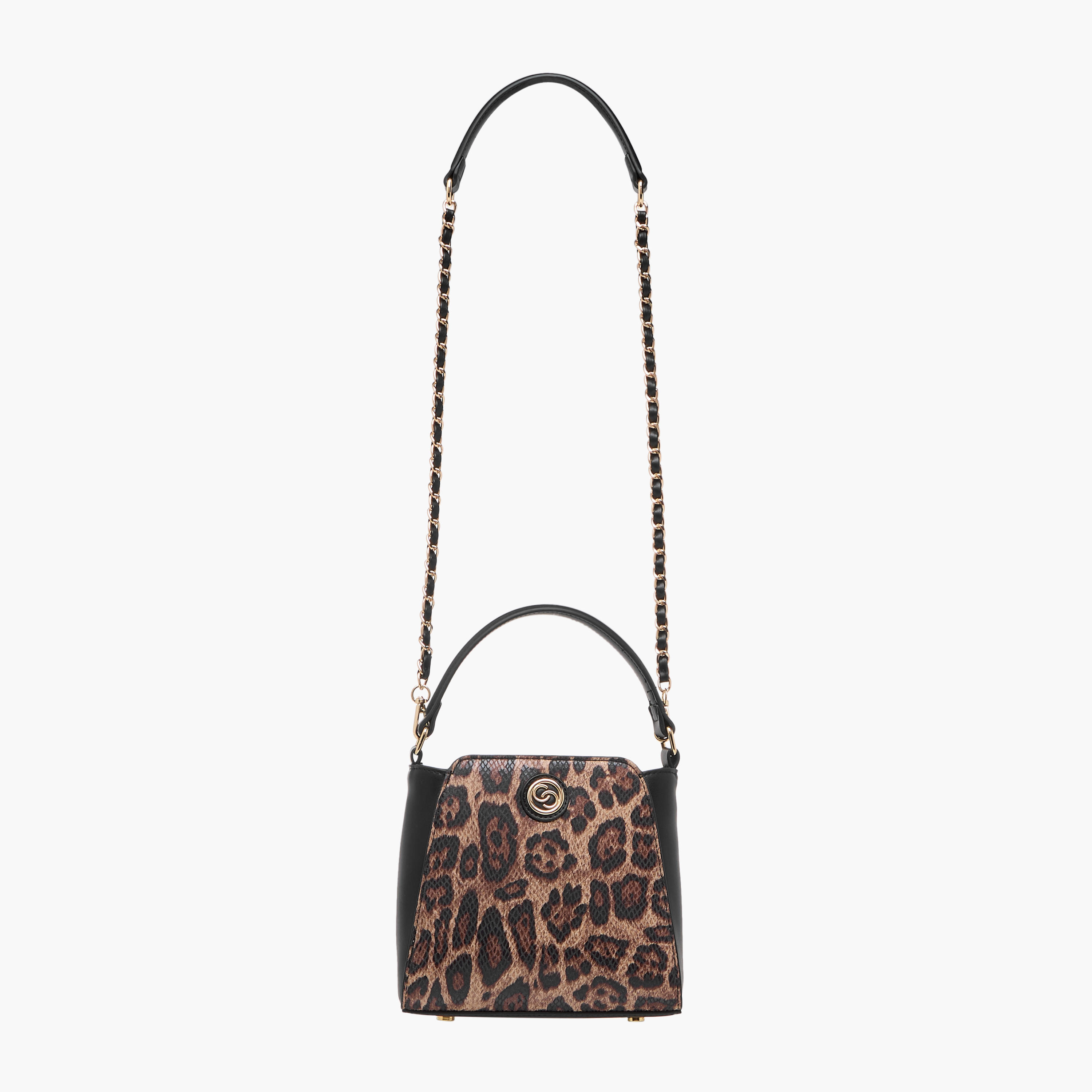 شنطة كتف بطبعات حيوانات بحزام قابل للفصل وسحاب إغلاق من سيليست-women-bagsandwallets-handbags-image-3