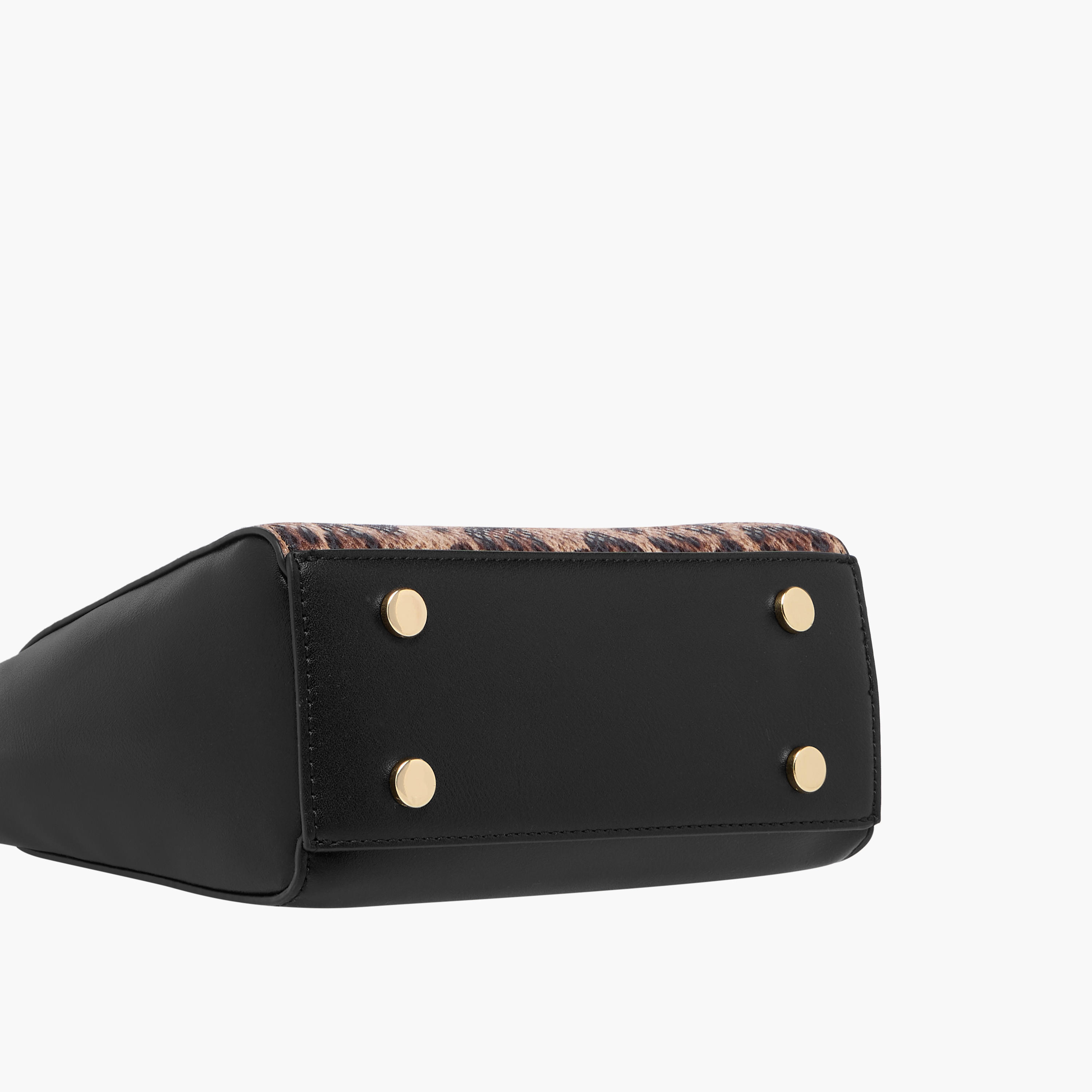 شنطة كتف بطبعات حيوانات بحزام قابل للفصل وسحاب إغلاق من سيليست-women-bagsandwallets-handbags-image-7