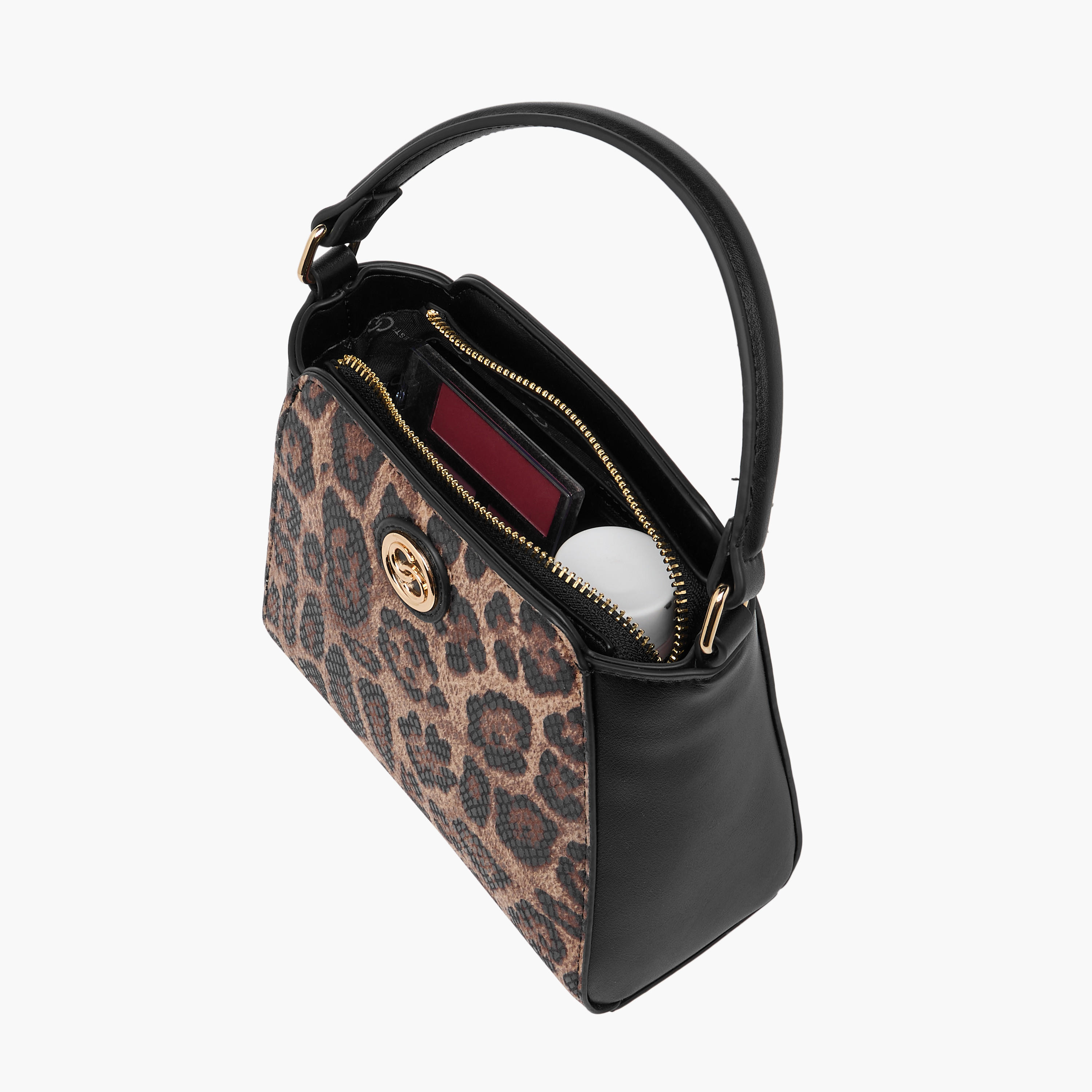 شنطة كتف بطبعات حيوانات بحزام قابل للفصل وسحاب إغلاق من سيليست-women-bagsandwallets-handbags-image-9