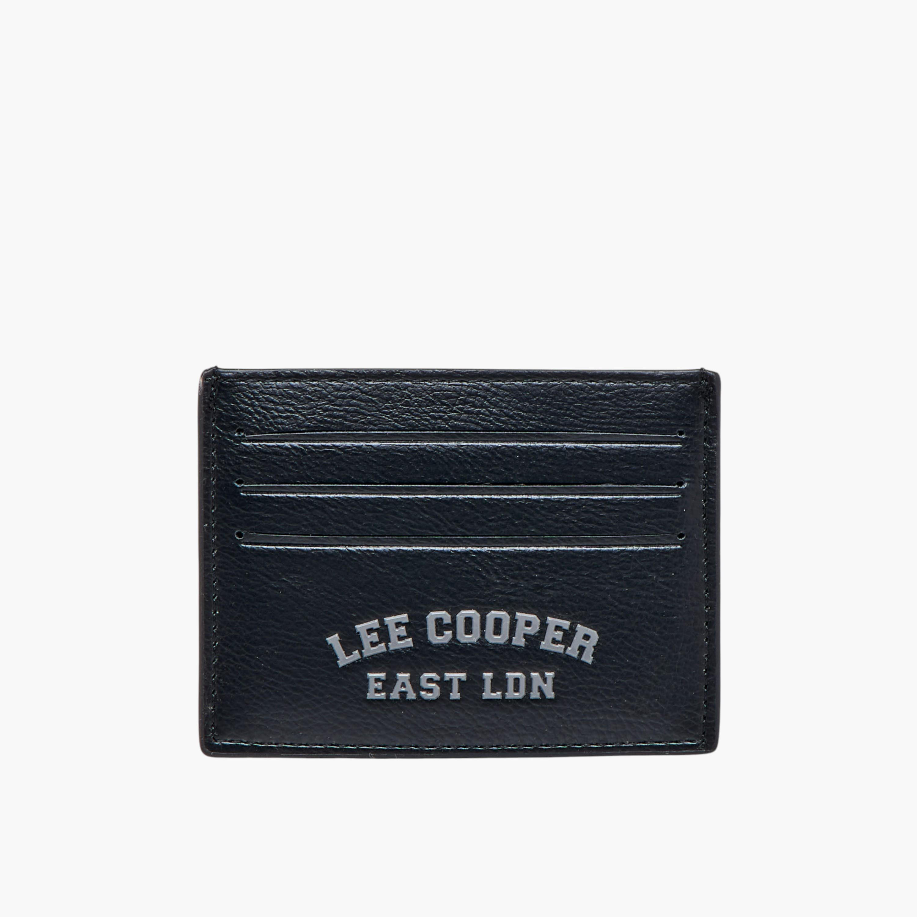 Lee Cooper Printed Card Holder with Open Top-men-beltsandwallets-wallets-image-4