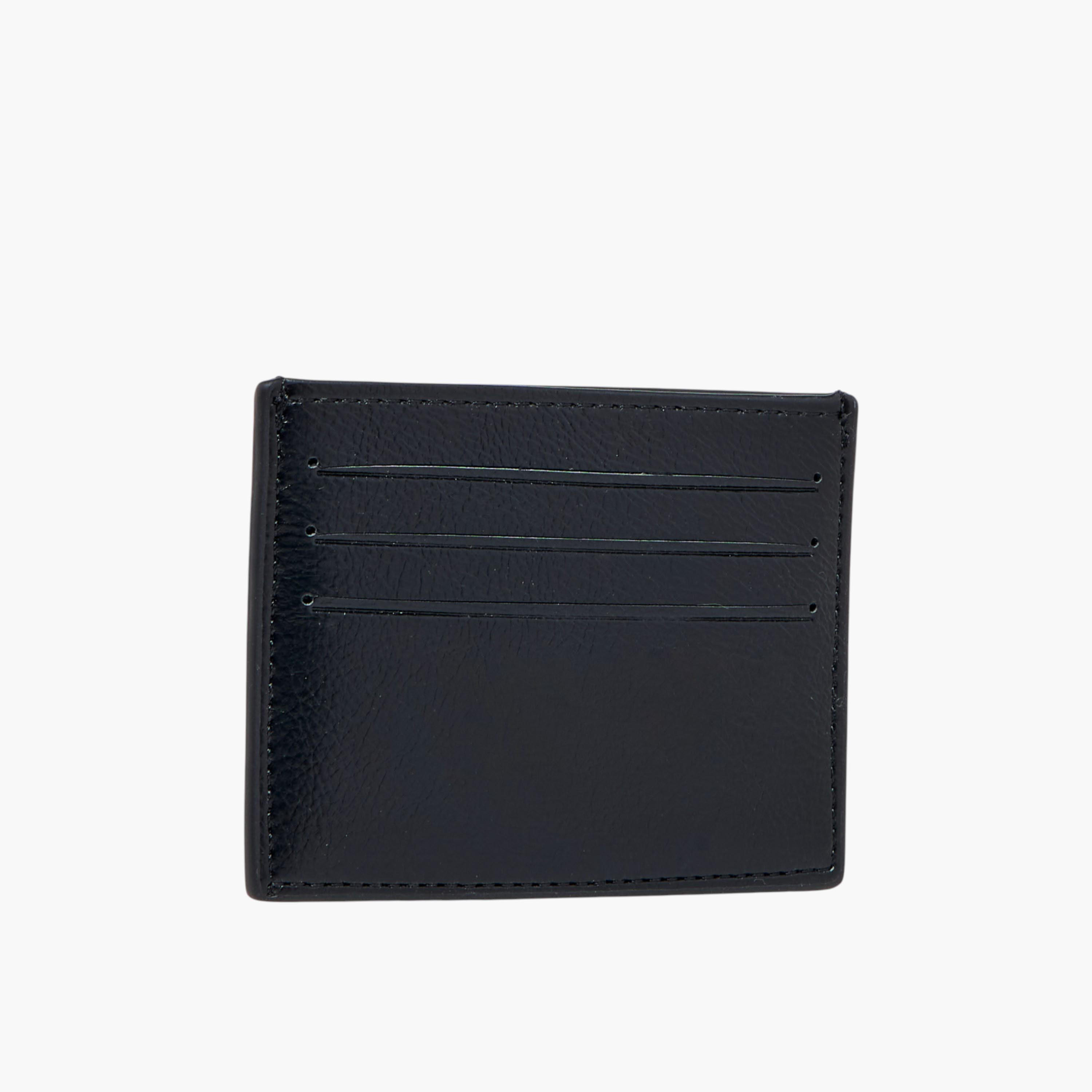 Lee Cooper Printed Card Holder with Open Top-men-beltsandwallets-wallets-image-3