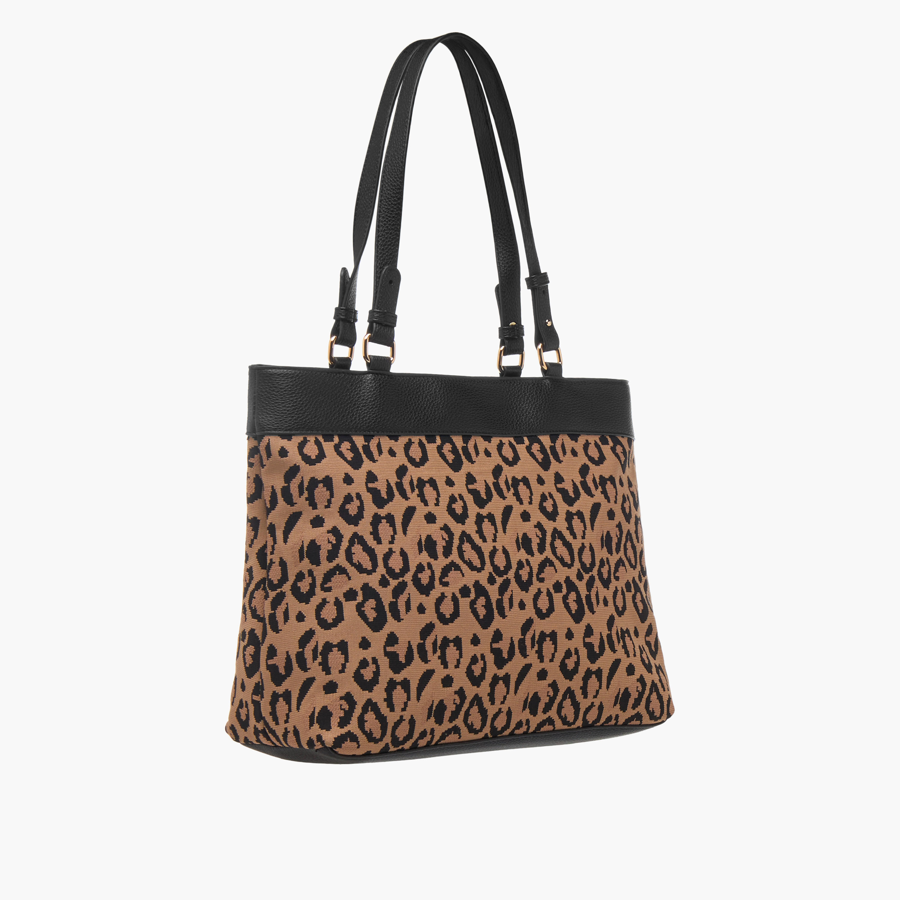 شنطة توتي بسحاب إغلاق وطبعات من لو كونفورت-women-bagsandwallets-handbags-image-4
