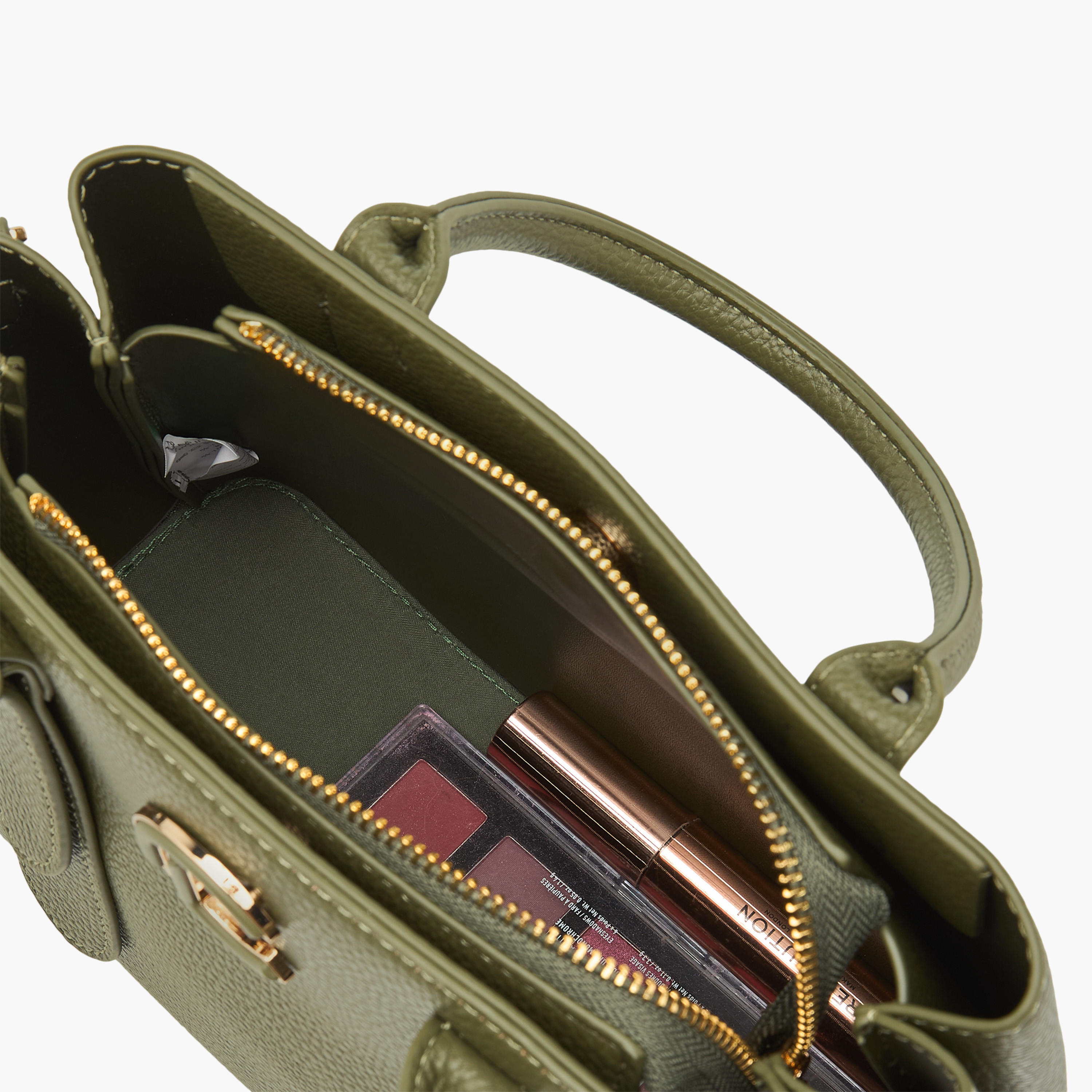 Le Confort Textured Tote Bag with Detachable Strap and Zip Closure-women-bagsandwallets-handbags-image-11