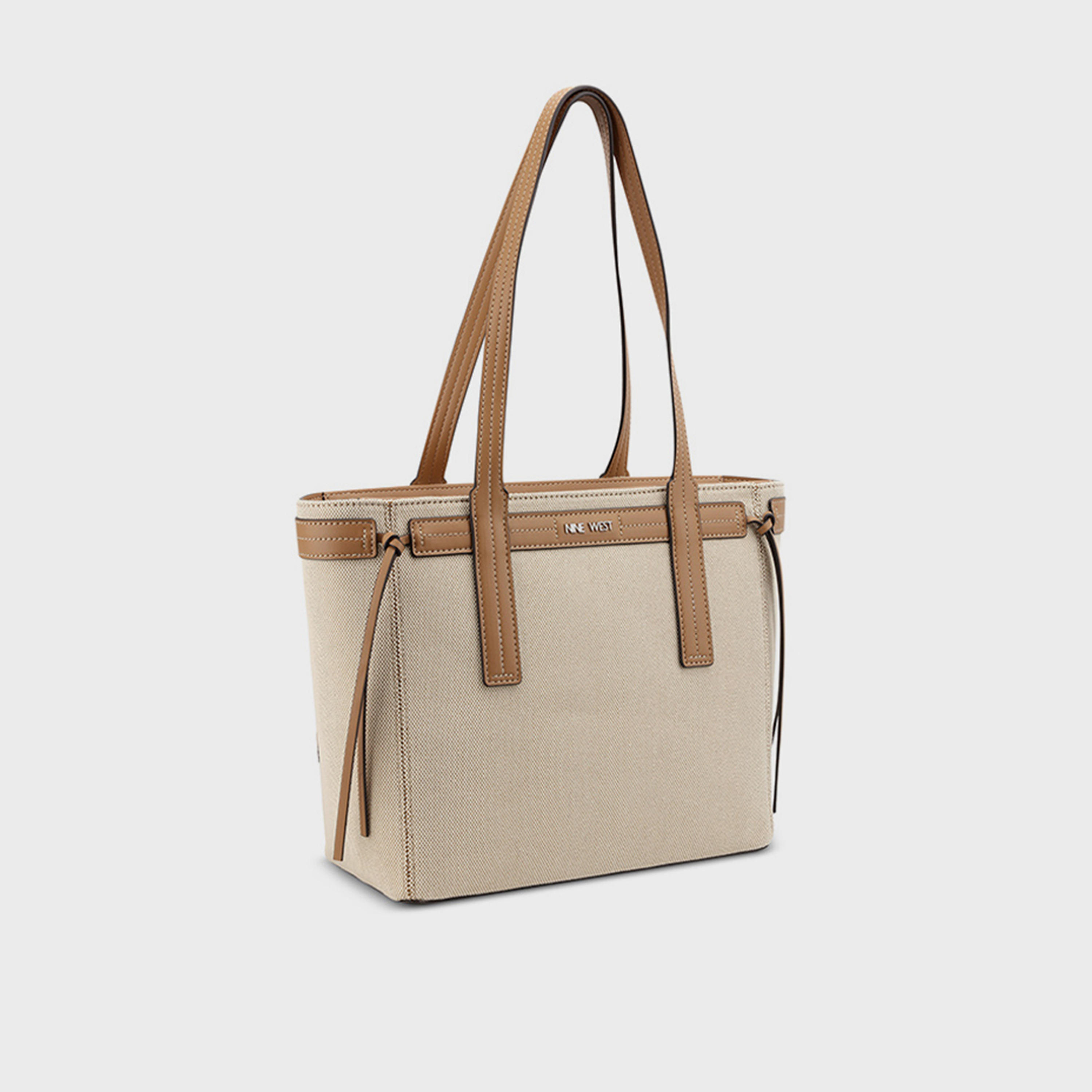Nine West Textured Top Handle Shoulder Bag with Zipper Closure-women-bagsandwallets-handbags-image-3