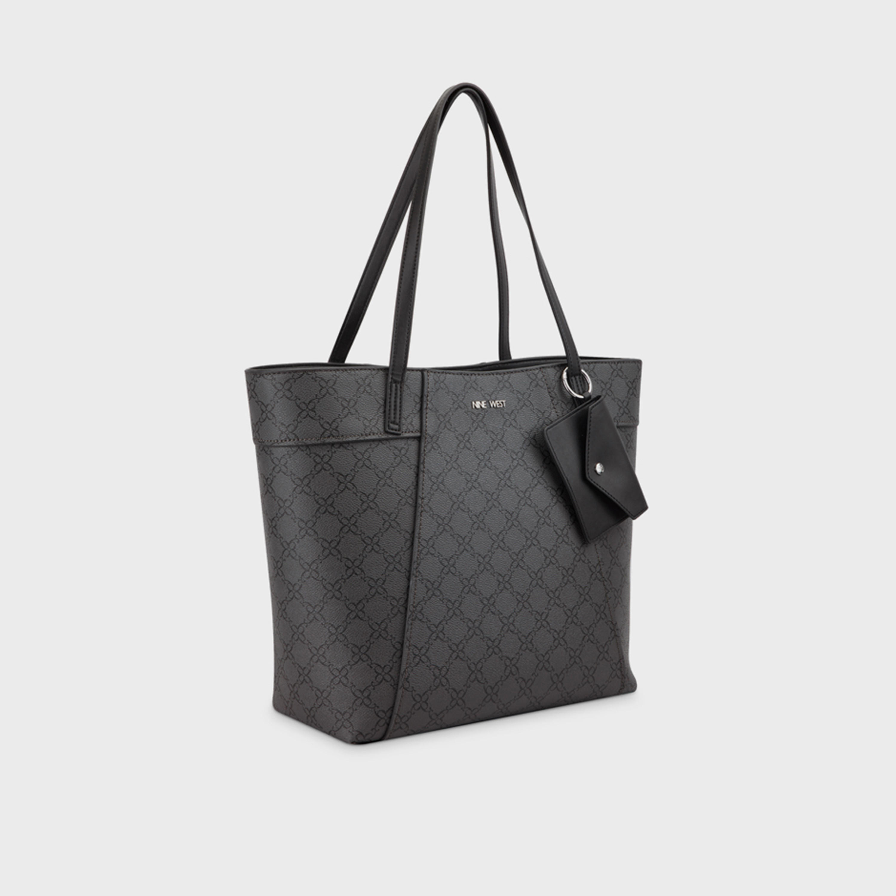 Nine West Printed Top Handle Tote Bag with Magnetic Closure-women-bagsandwallets-handbags-image-2