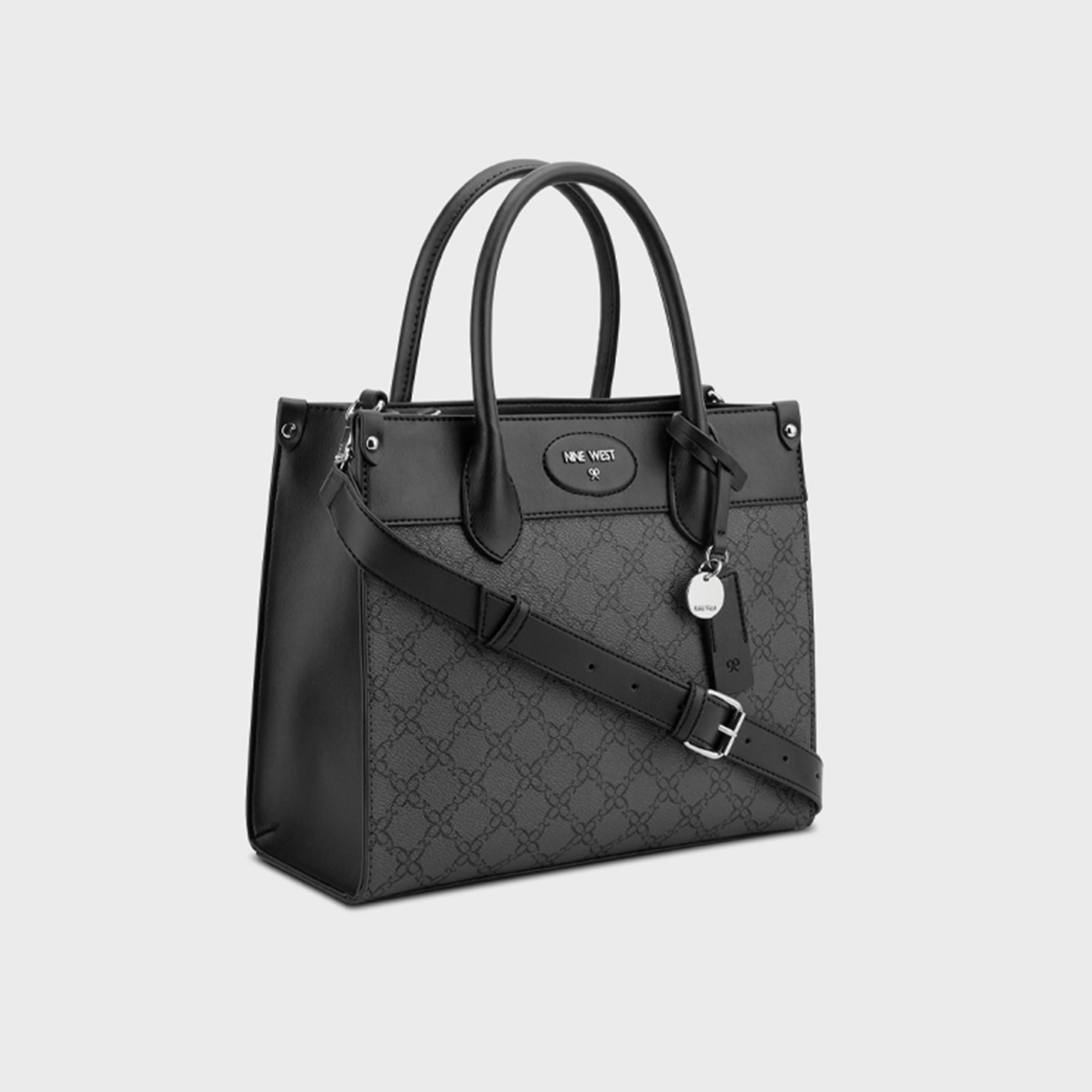 حقيبة ساتشيل بمقبض مزدوج من ناين ويست-women-bagsandwallets-handbags-image-3